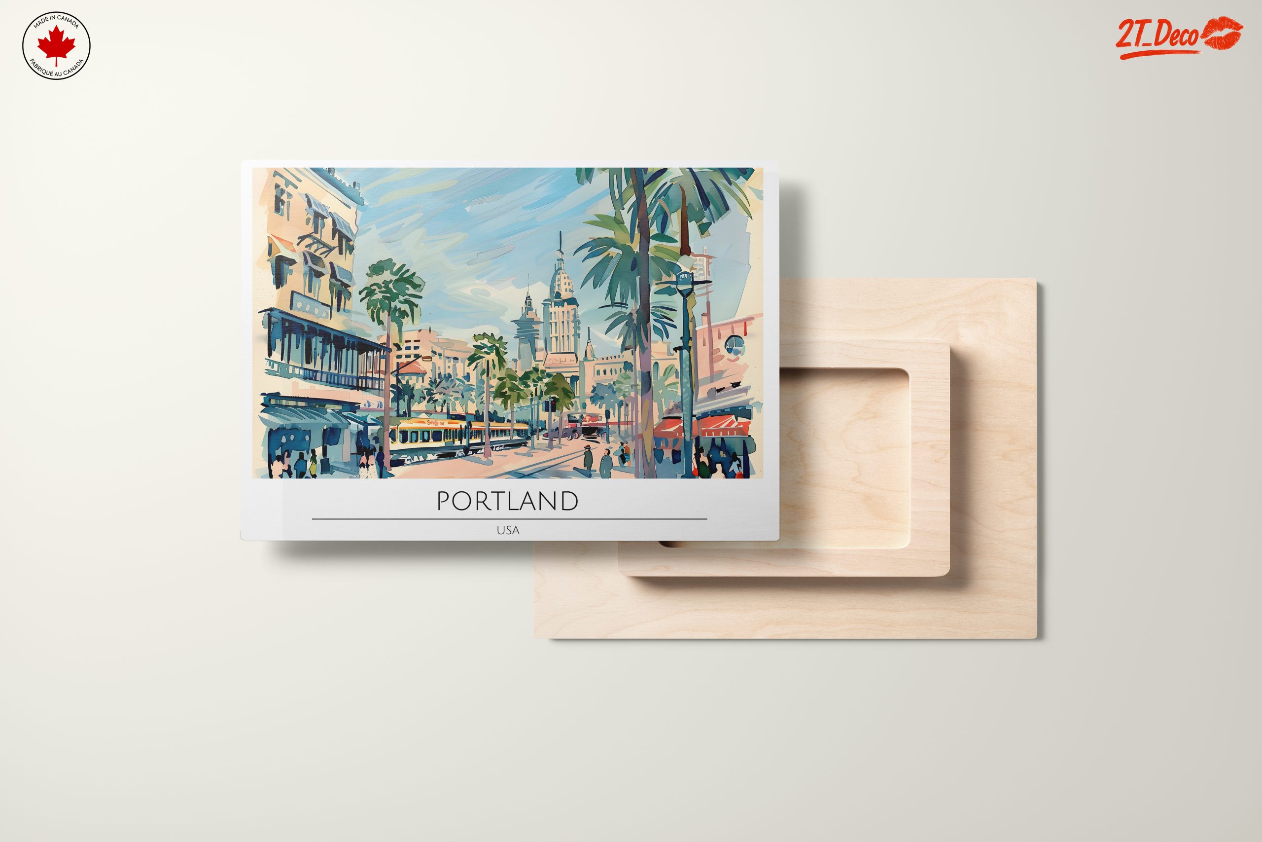 Portland Cityscape with Classic Architecture - Image 11