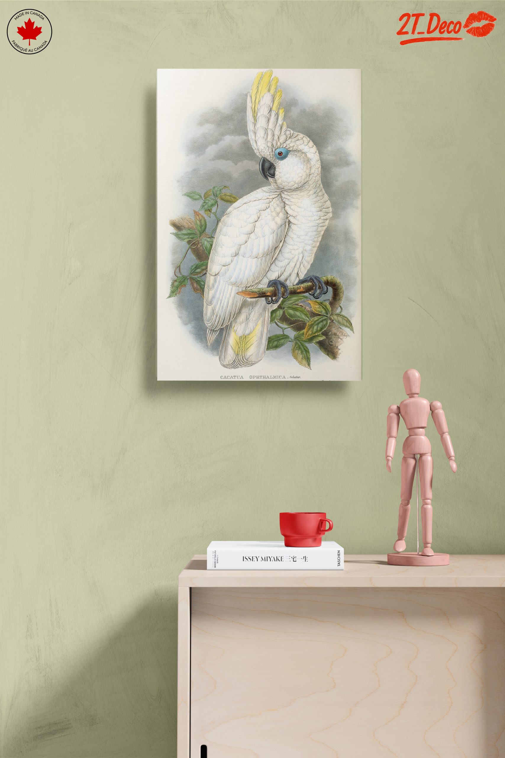 Elegant Cockatoo Bird Art - Image 14