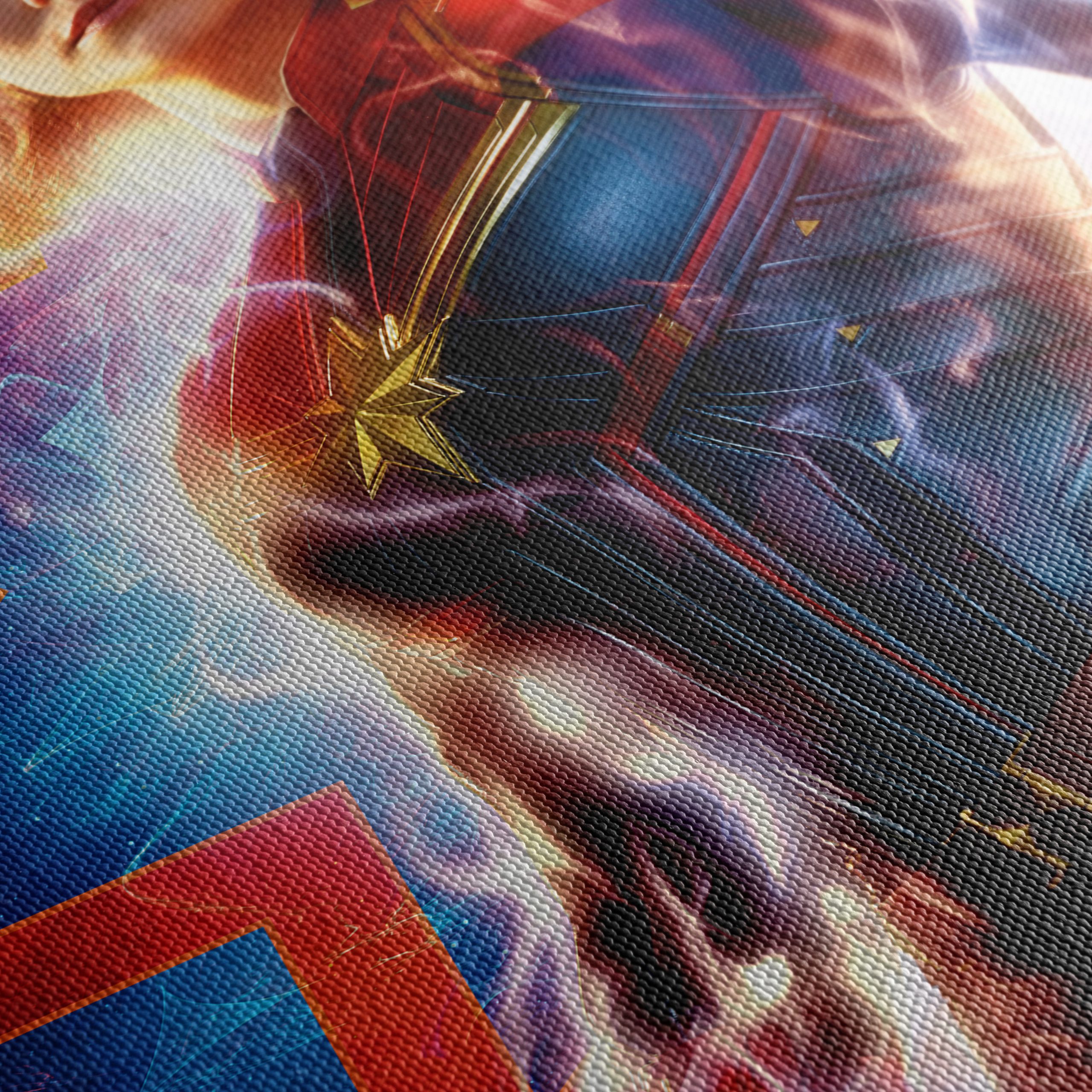 Captain Marvel Artwork Featuring Marvel Hero - Image 5
