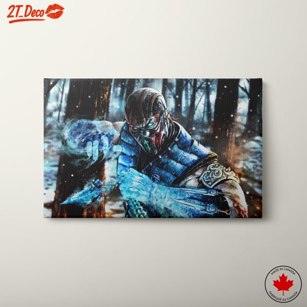 Mortal Kombat Character in Frosty Forest