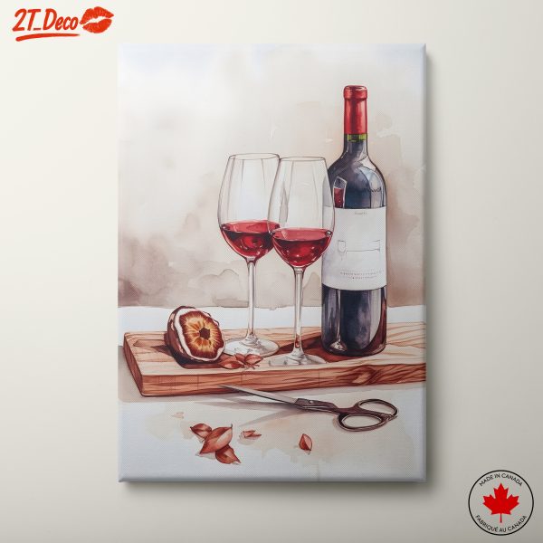 Stylish Wine and Culinary Art for Your Space