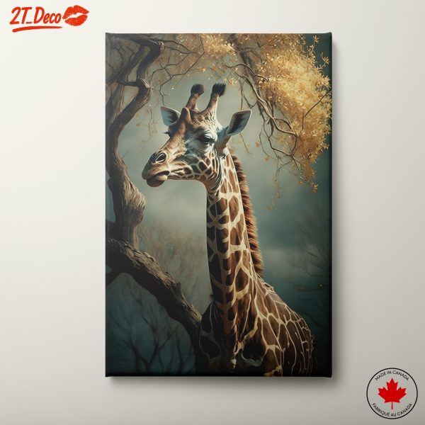 Majestic Giraffe in Serene Nature