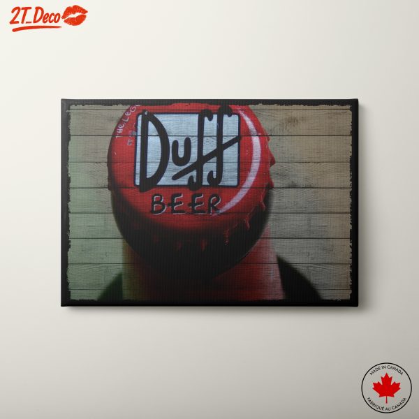 Duff Beer Bottle Cap Art
