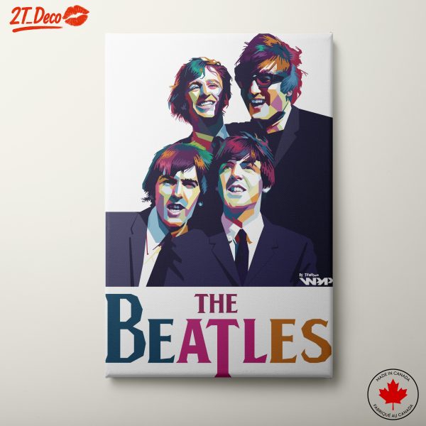 The Beatles Iconic Portrait Art