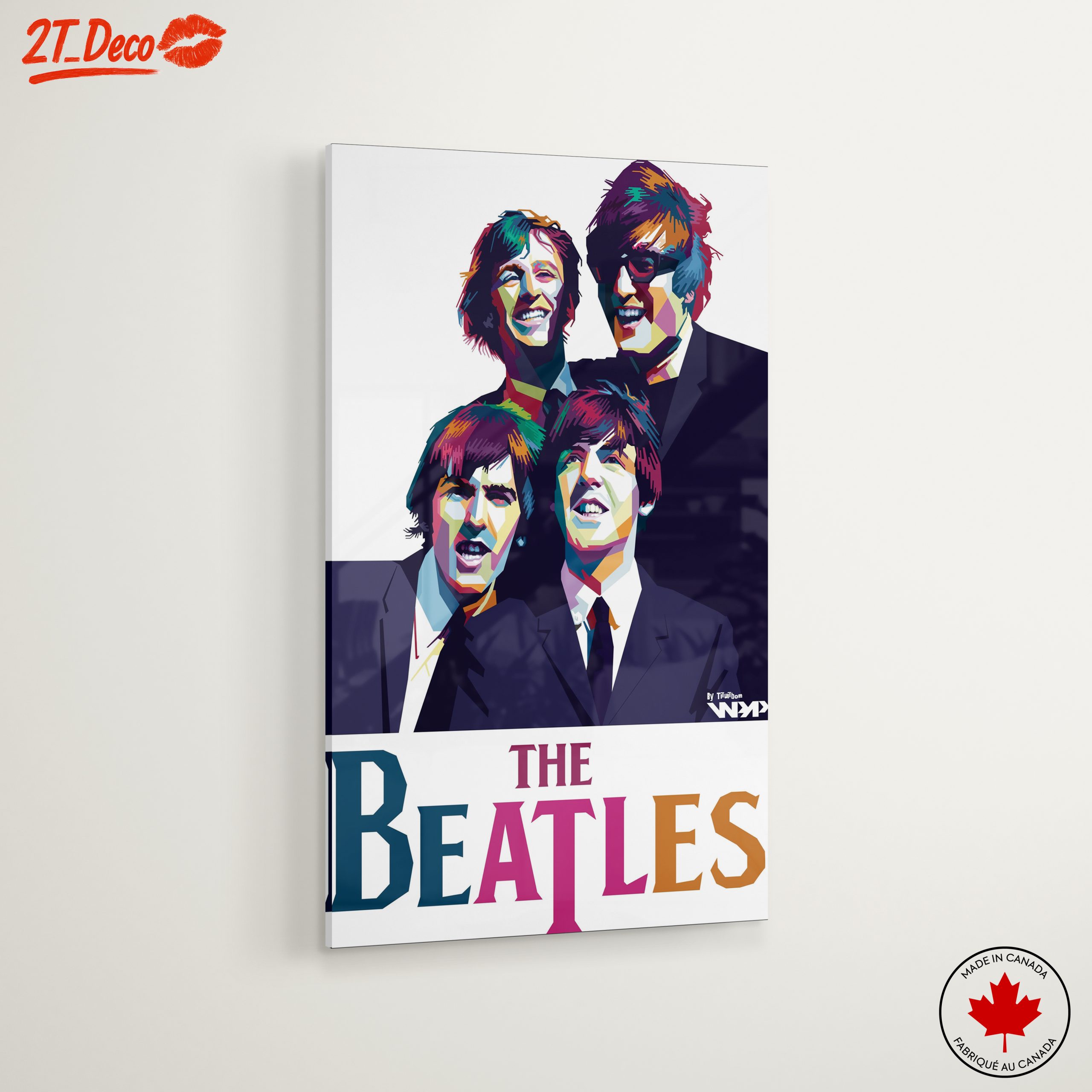 The Beatles Iconic Portrait Art - Image 6