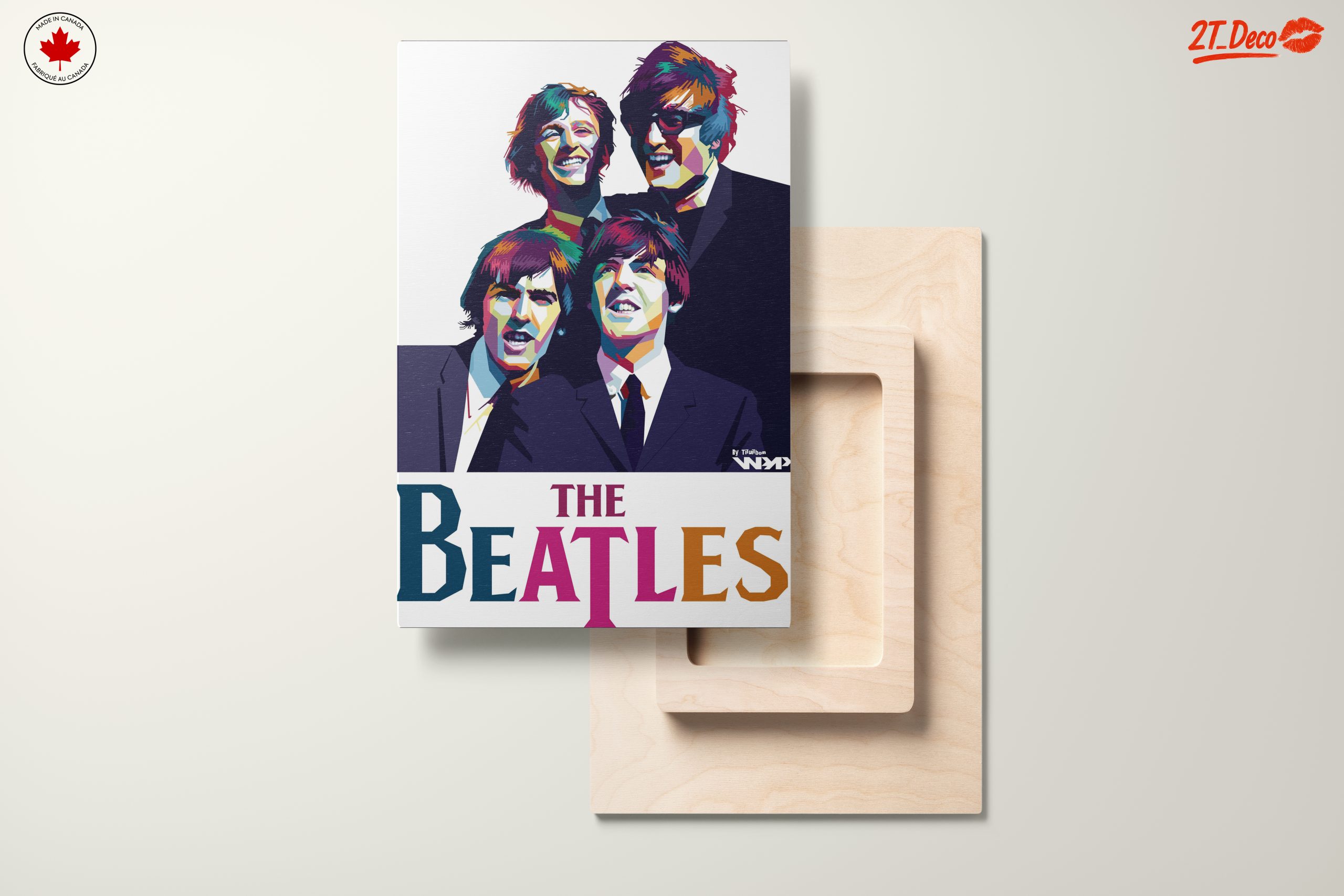 The Beatles Iconic Portrait Art - Image 11