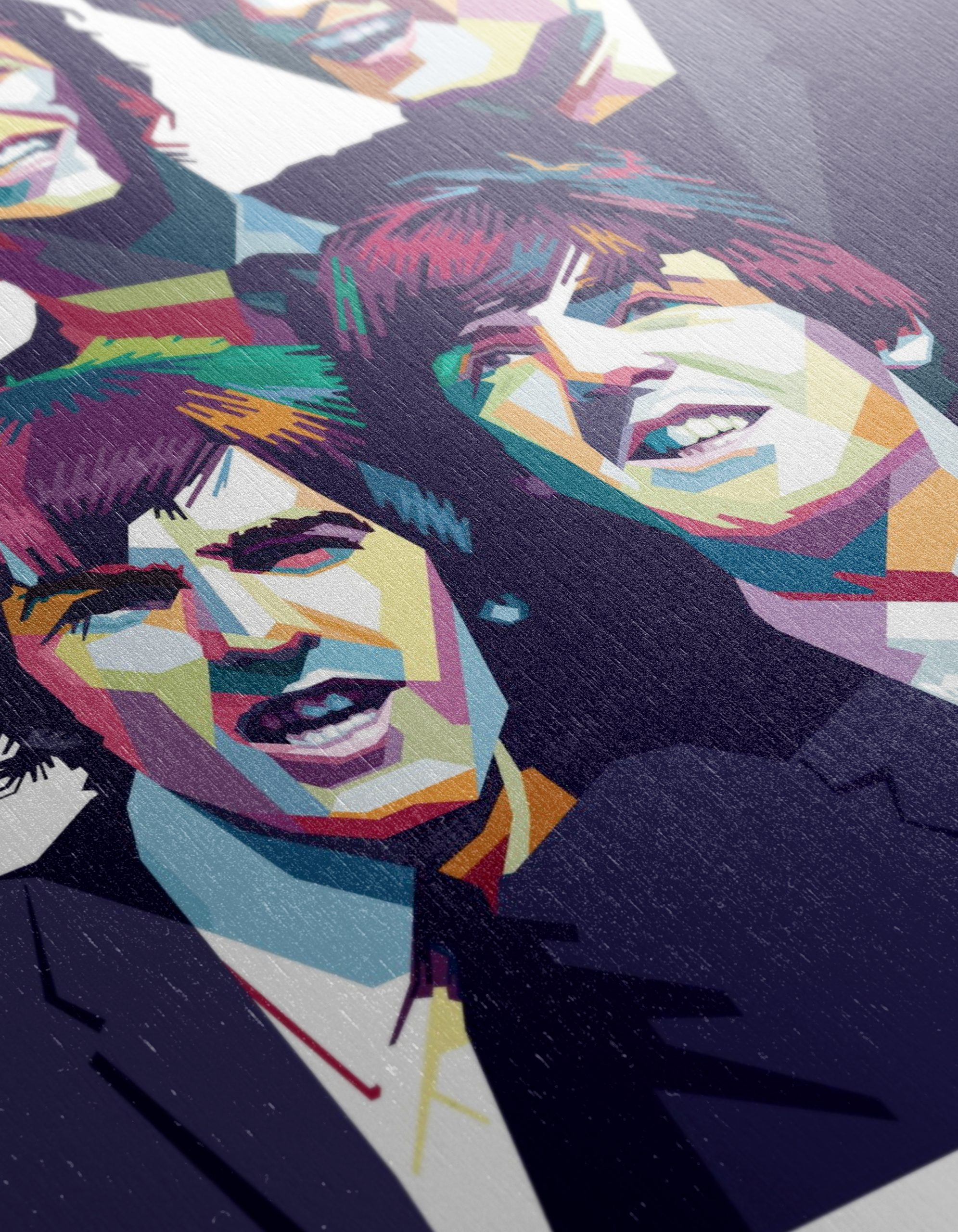 The Beatles Iconic Portrait Art - Image 12