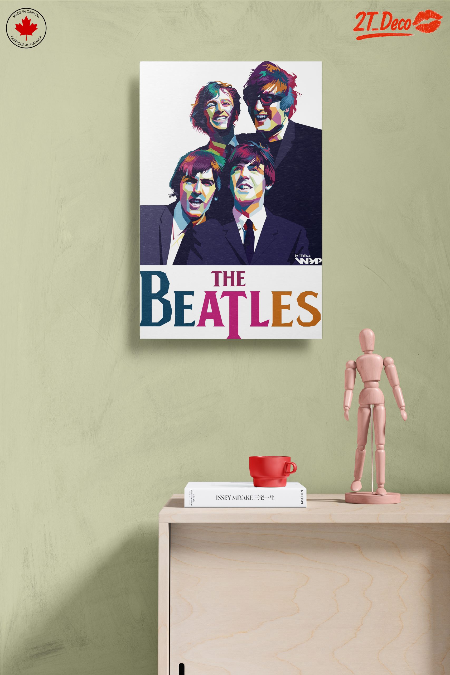 The Beatles Iconic Portrait Art - Image 14
