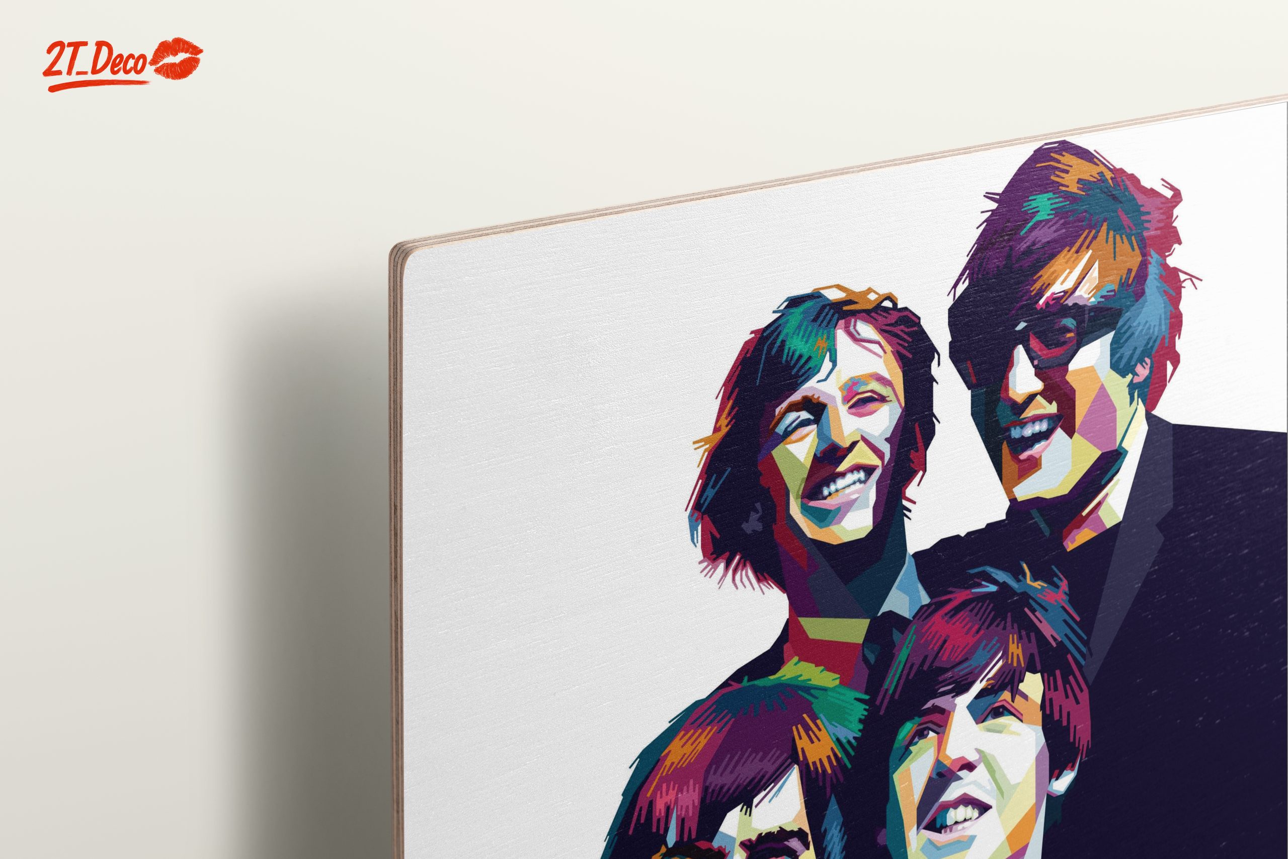 The Beatles Iconic Portrait Art - Image 15