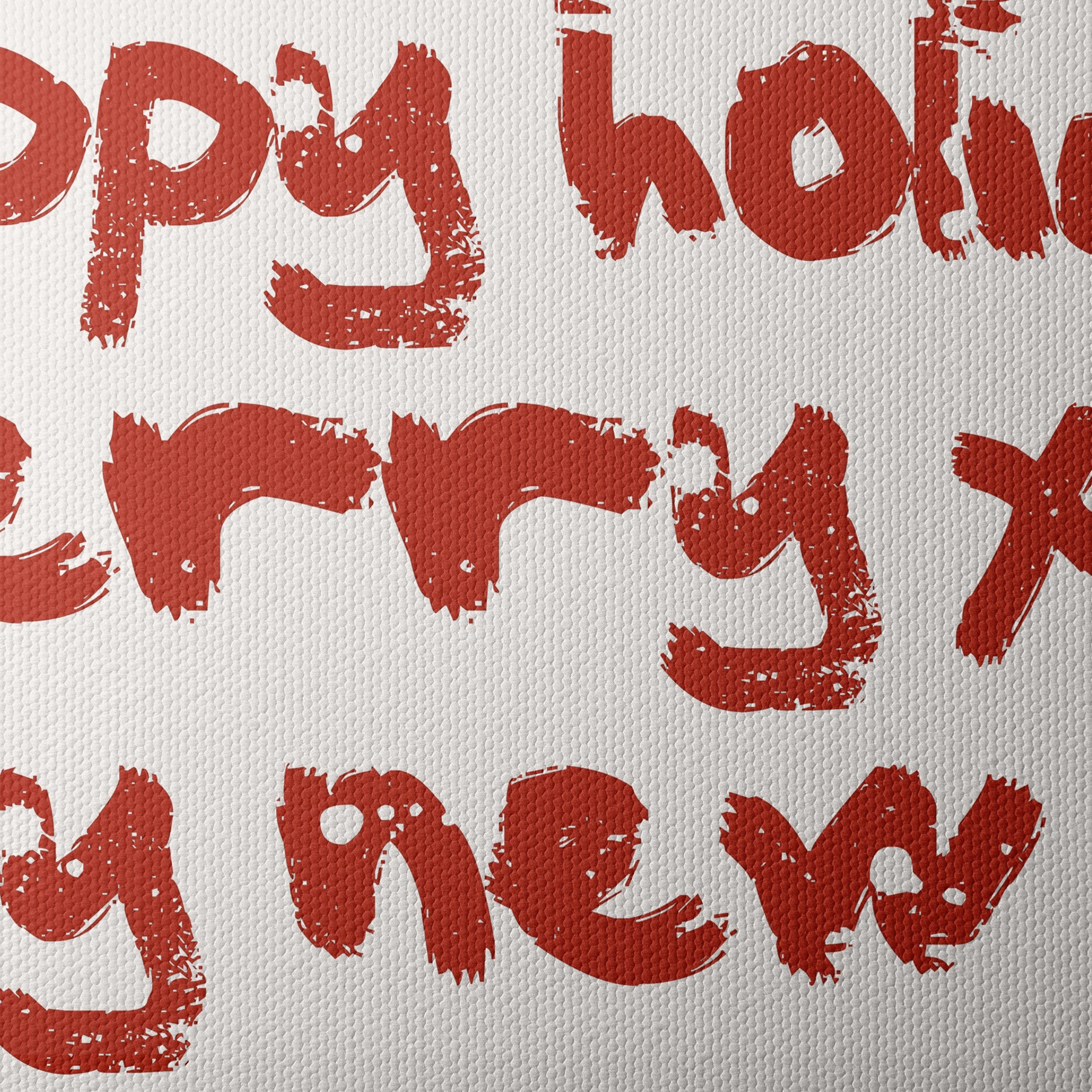 Holiday Typography Artwork for Festive Cheer - Image 4