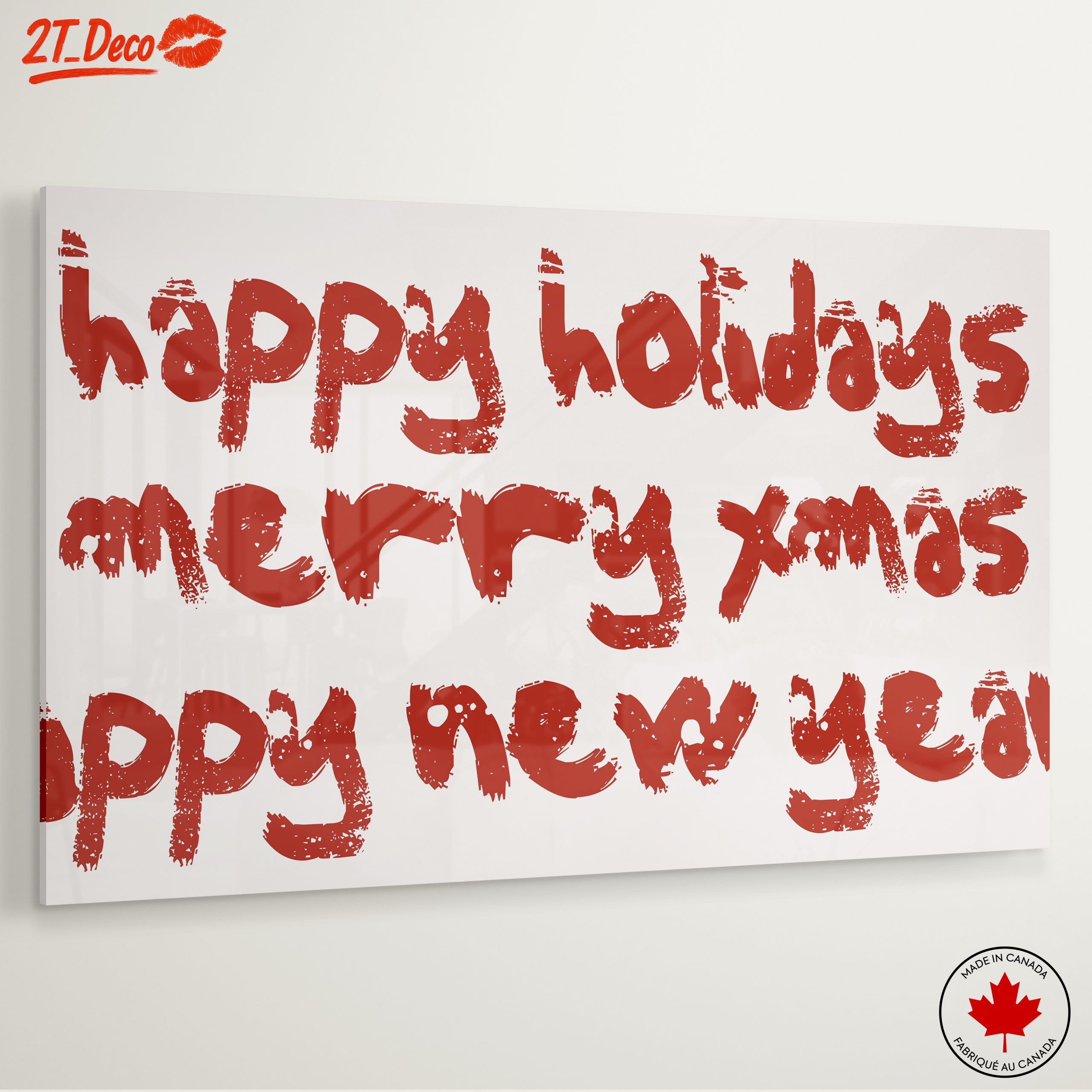 Holiday Typography Artwork for Festive Cheer - Image 6