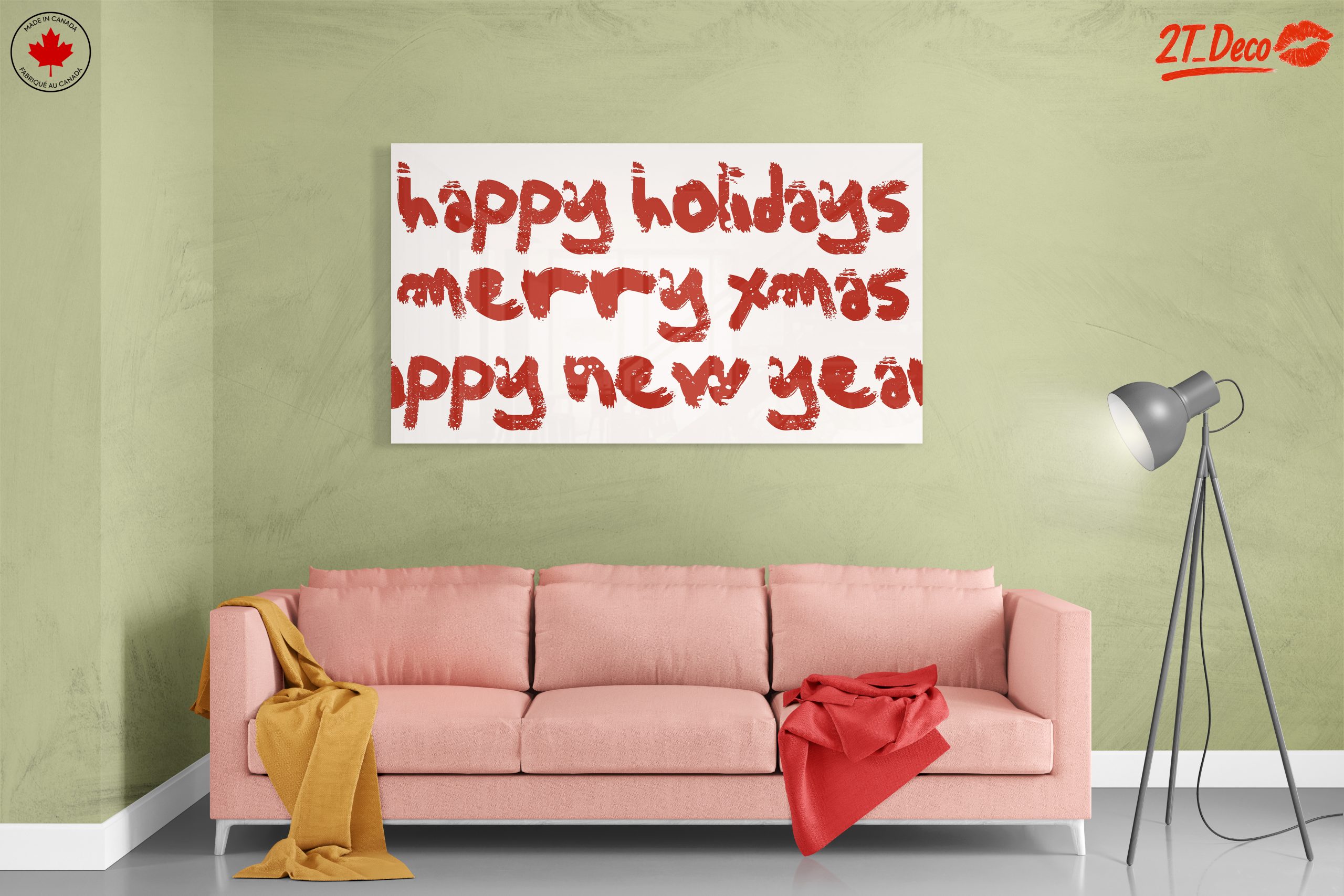 Holiday Typography Artwork for Festive Cheer - Image 7
