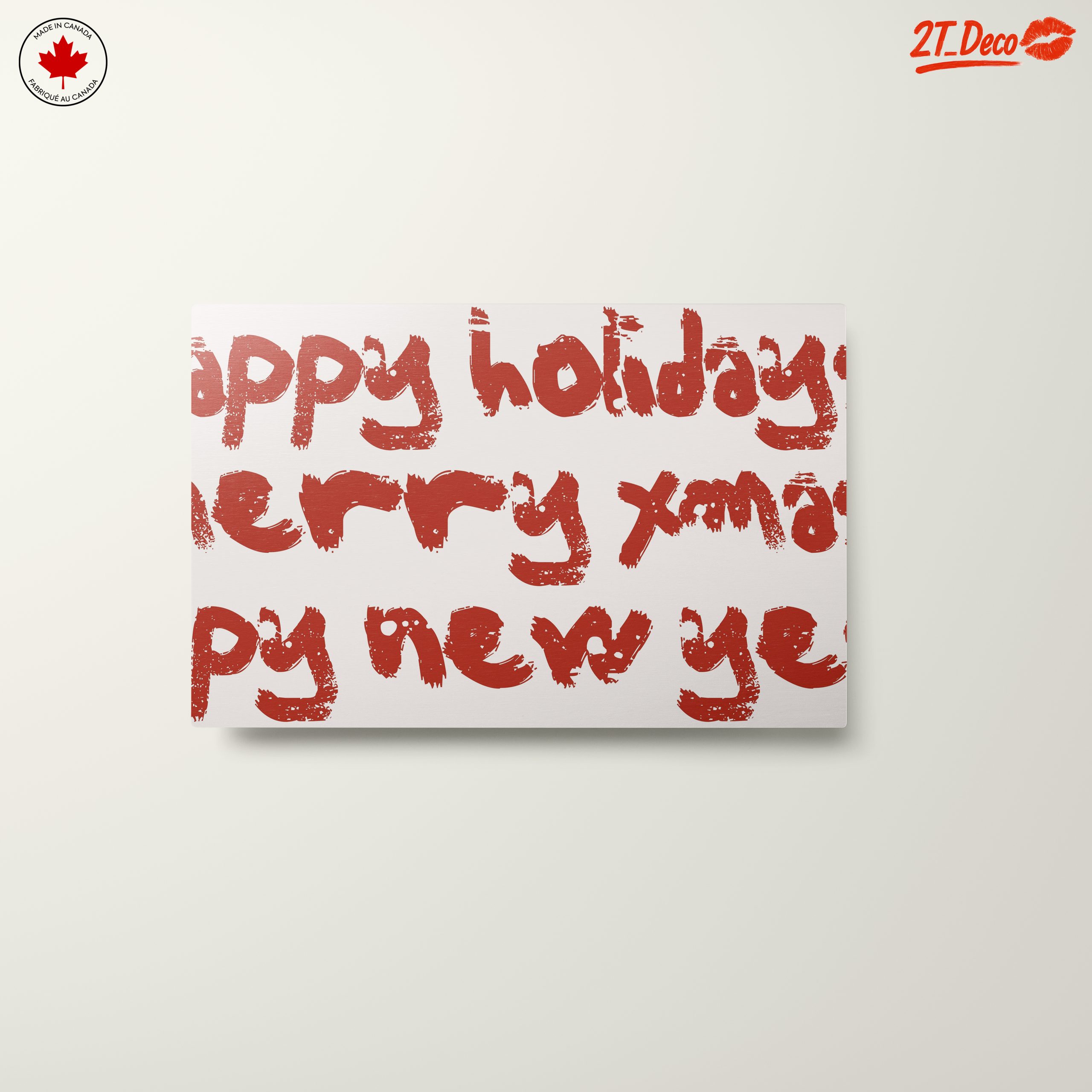 Holiday Typography Artwork for Festive Cheer - Image 10