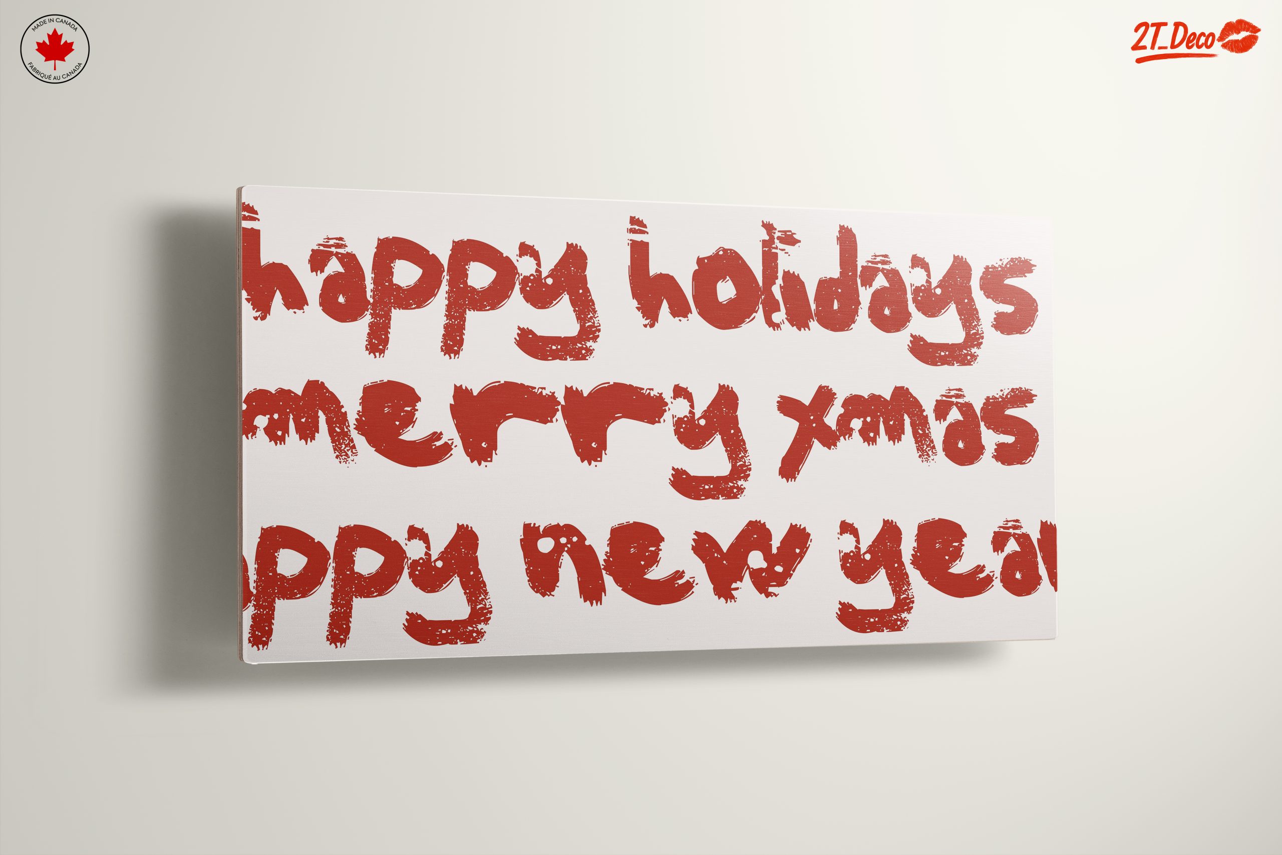 Holiday Typography Artwork for Festive Cheer - Image 13