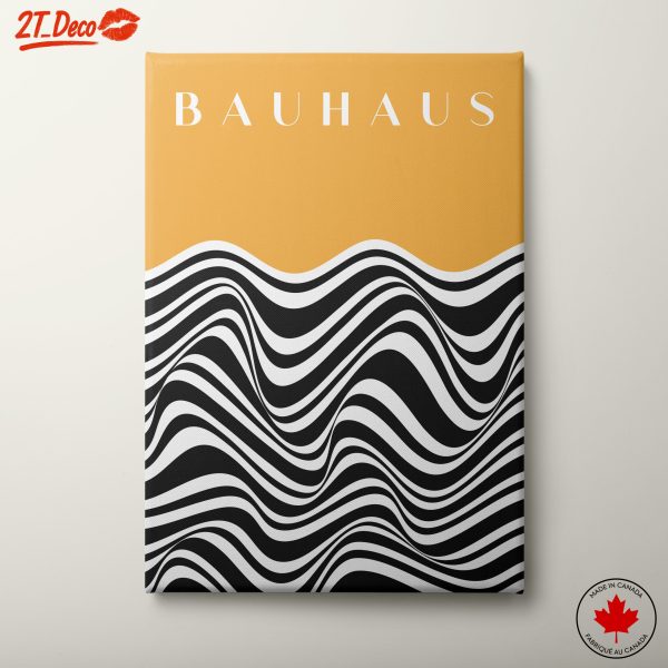 Bauhaus Wave Pattern