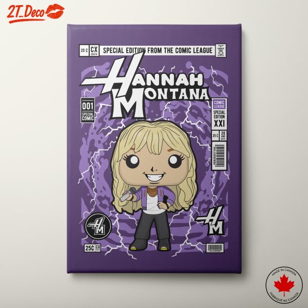 Hannah Montana Inspired Character Art