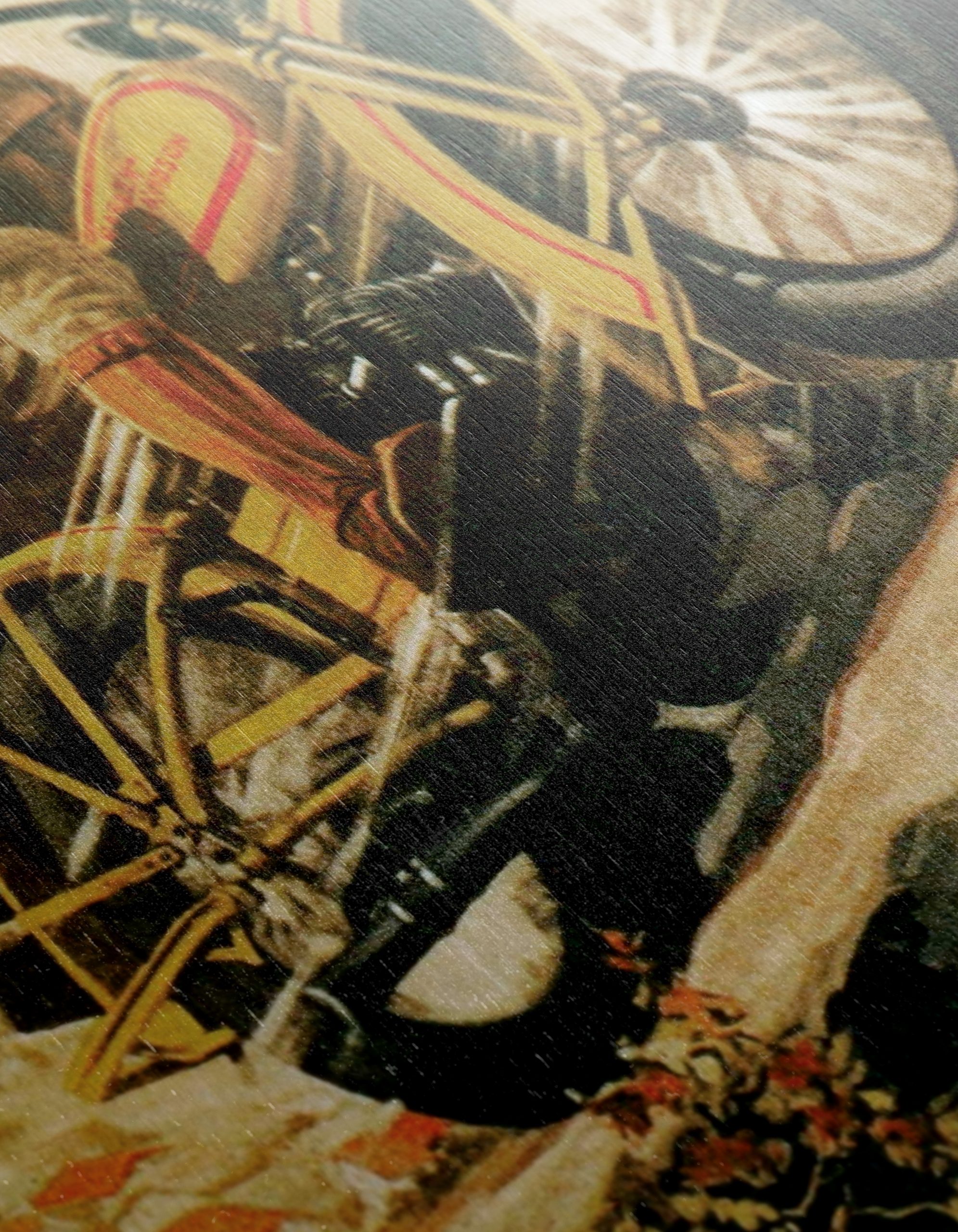 Vintage Harley-Davidson Motorcycle Poster Art - Image 12
