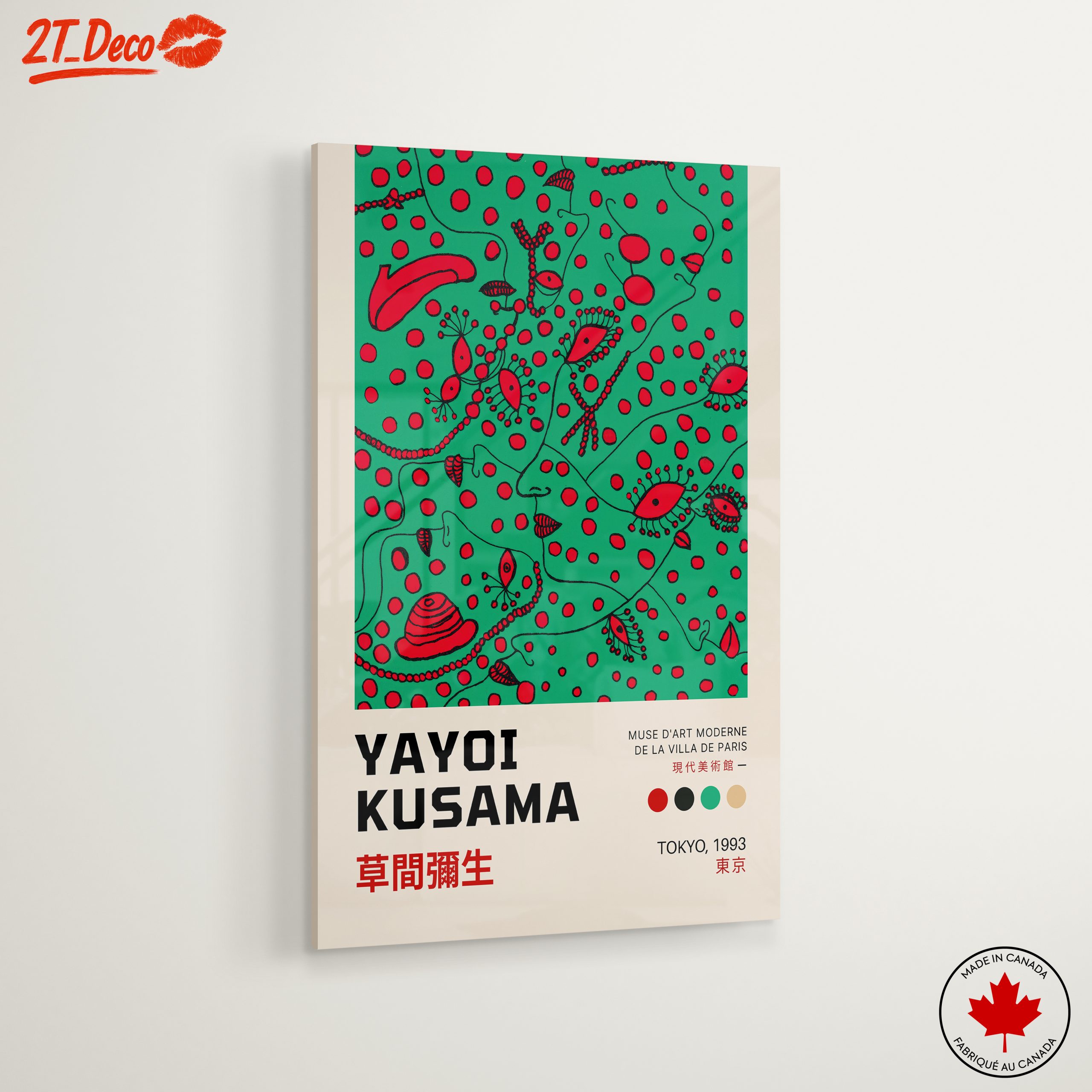Yayoi Kusama Vintage Art Design - Image 6
