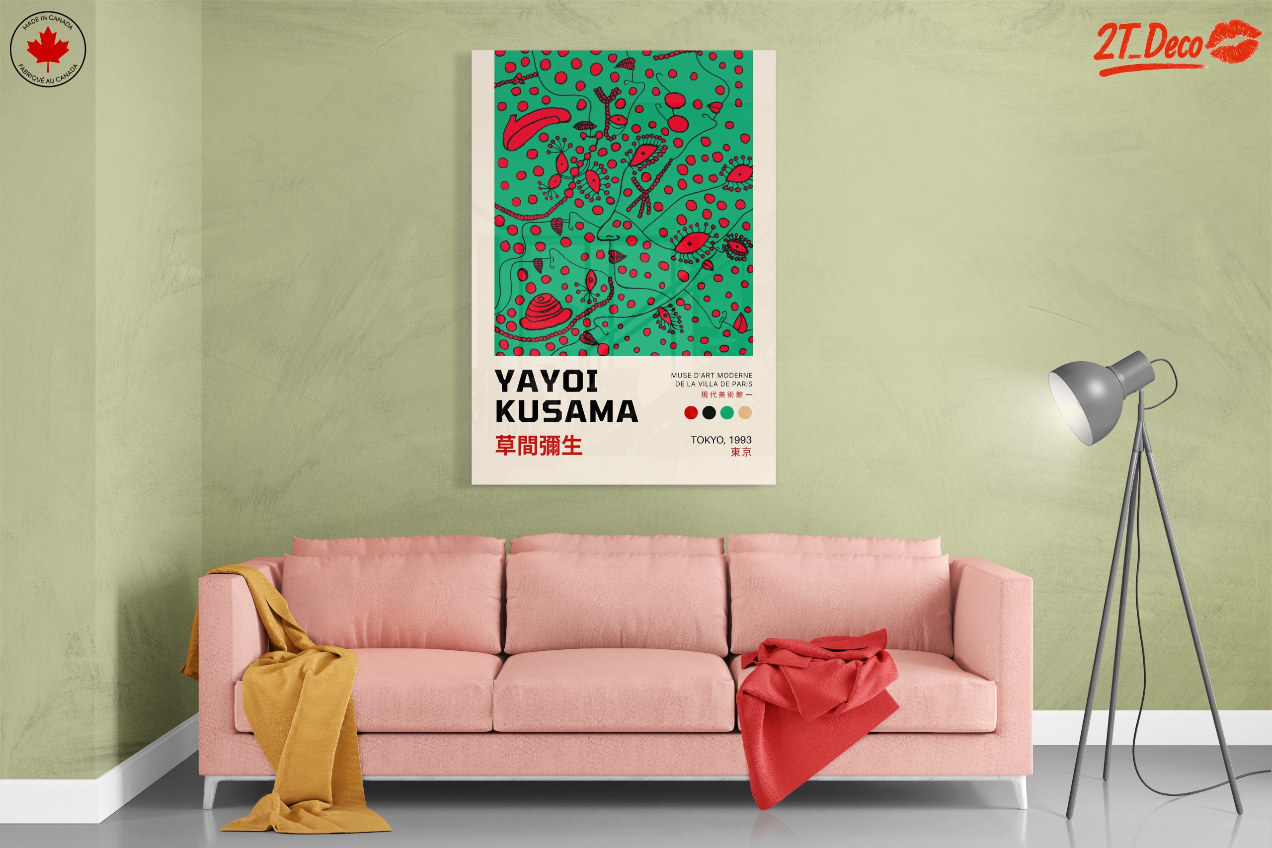 Yayoi Kusama Vintage Art Design - Image 7