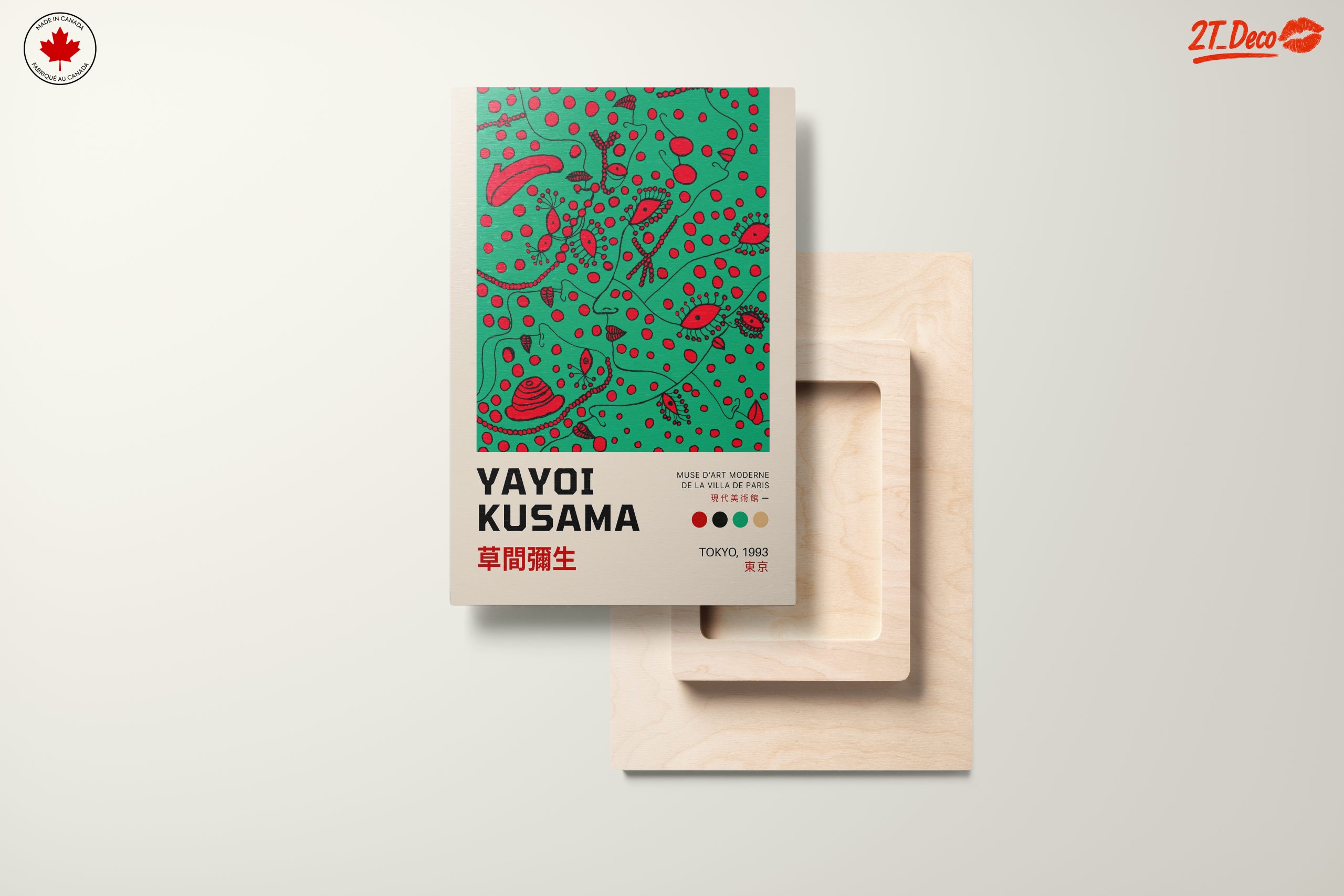 Yayoi Kusama Vintage Art Design - Image 11
