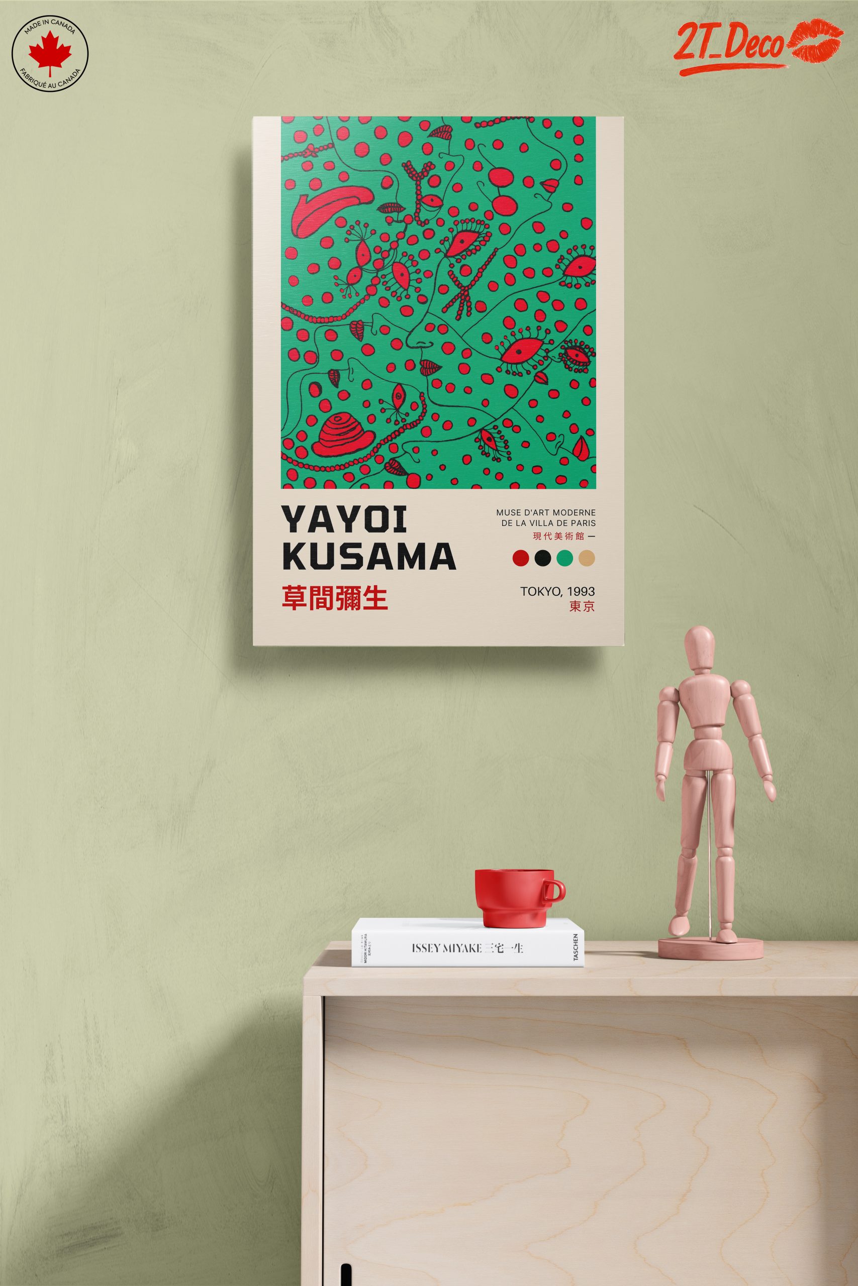 Yayoi Kusama Vintage Art Design - Image 14