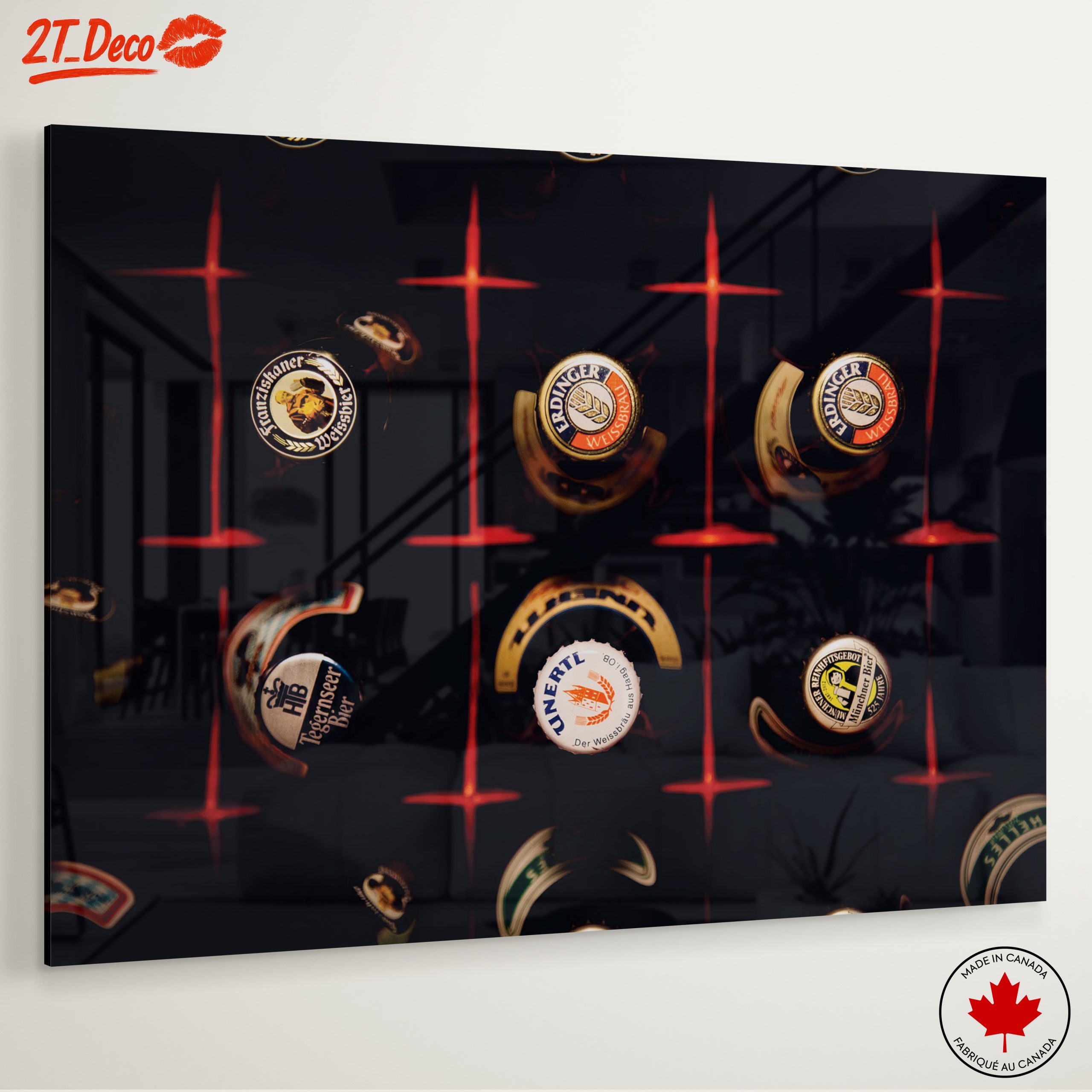 Collection of Beer Bottles in a Rack - Image 6