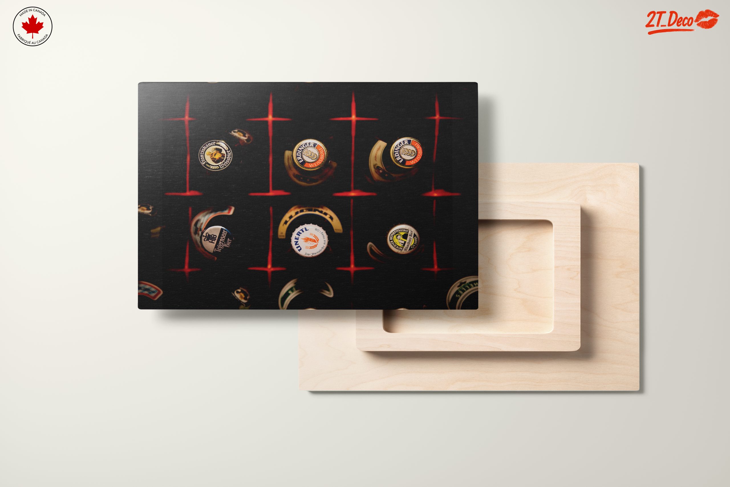 Collection of Beer Bottles in a Rack - Image 11