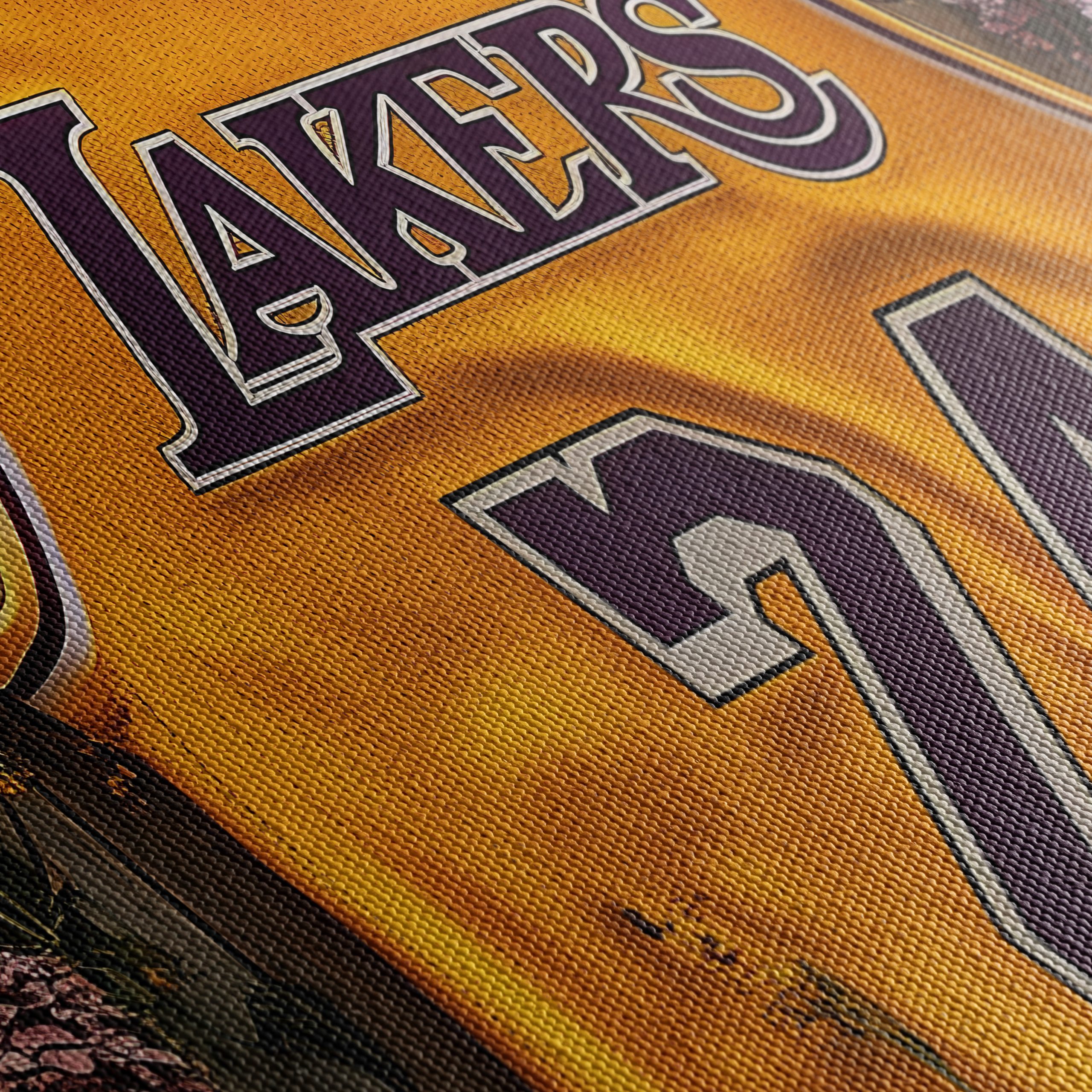 Los Angeles Lakers Jersey Floral Arrangement - Image 5
