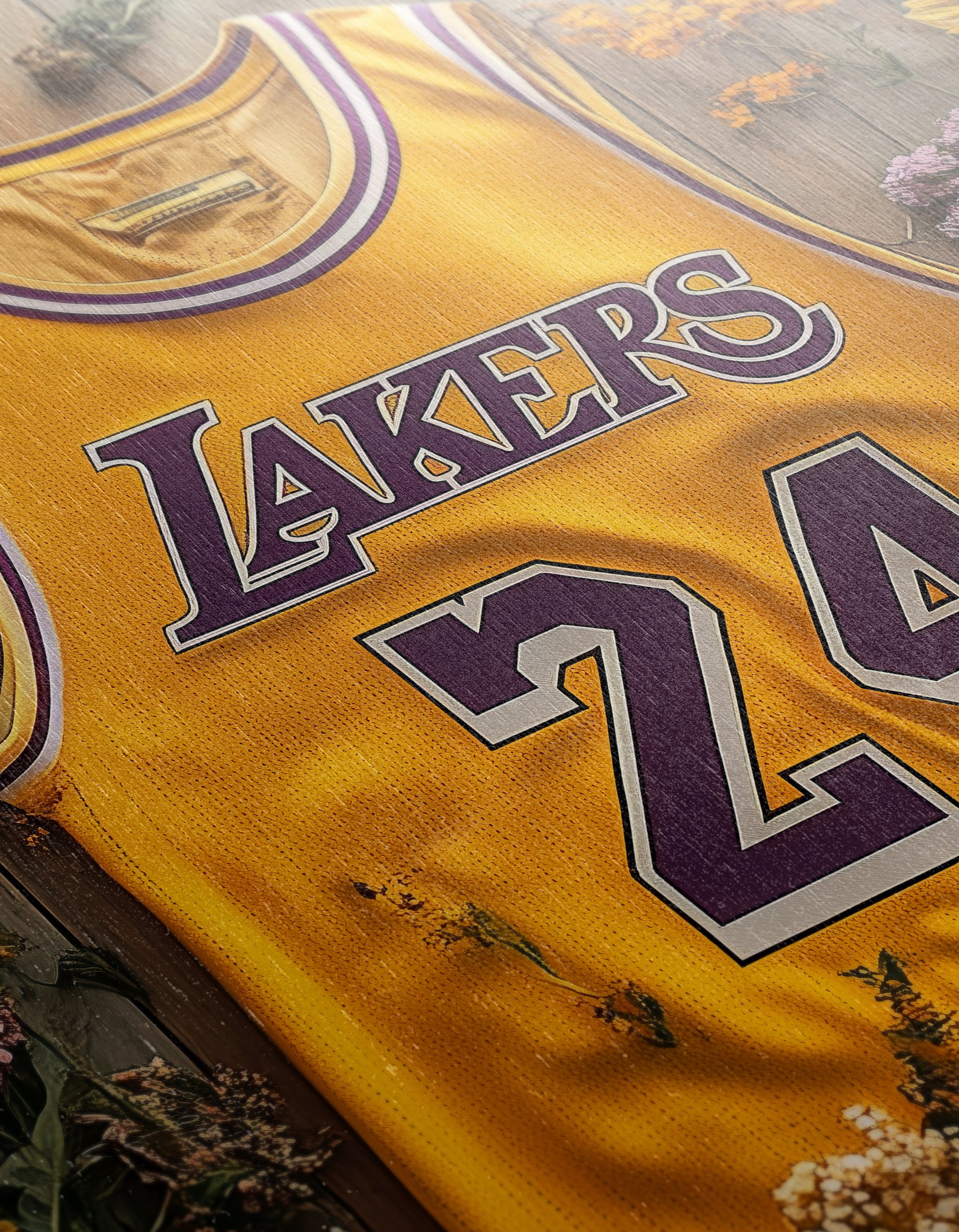 Los Angeles Lakers Jersey Floral Arrangement - Image 12
