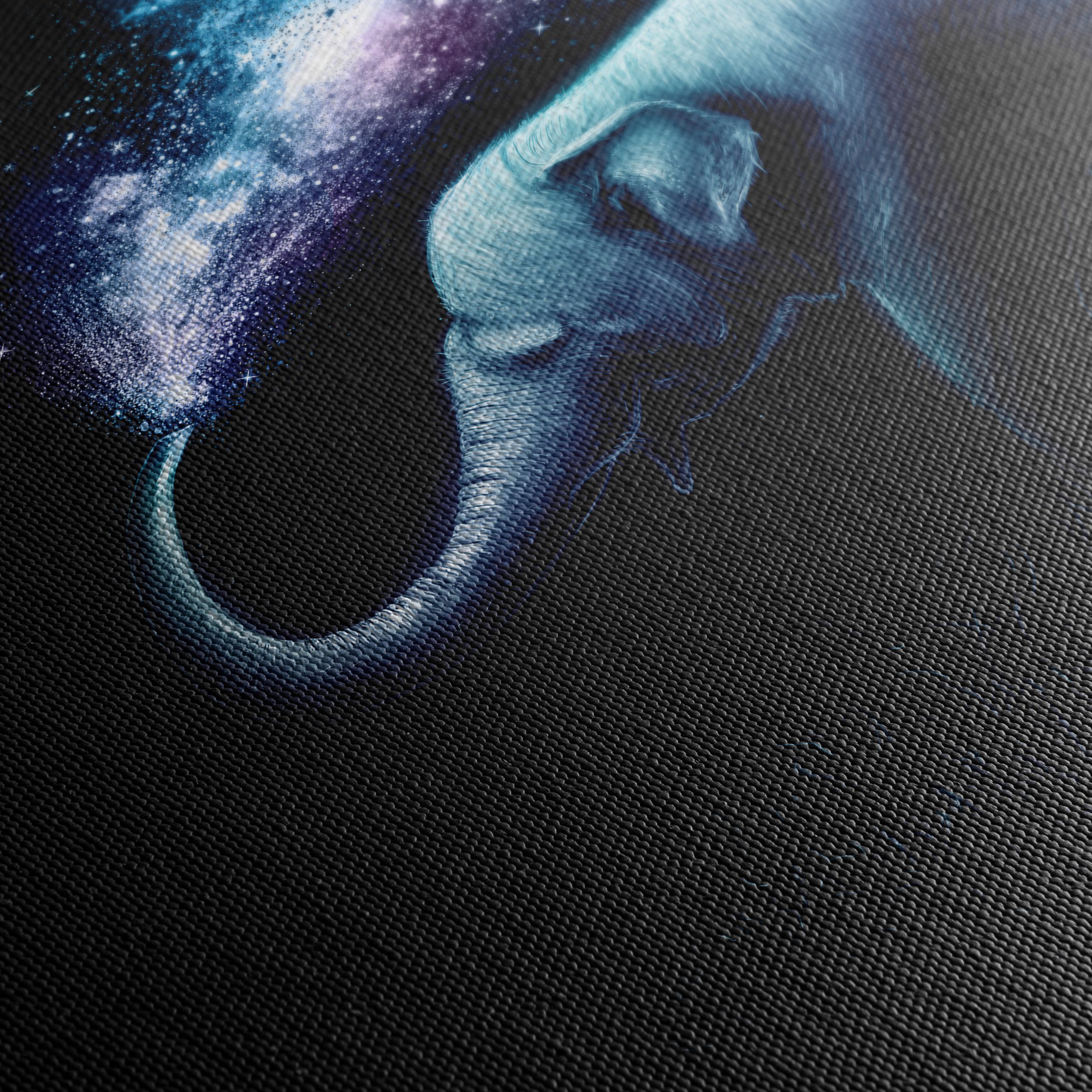 Majestic Elephant With Cosmic Background - Image 5