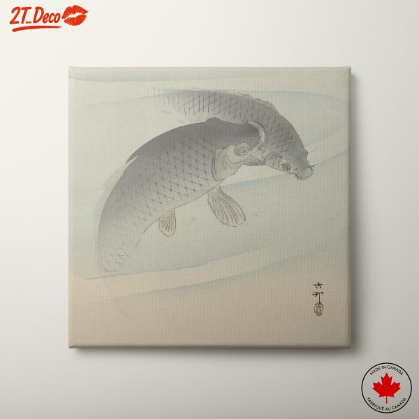 Elegant Aquatic Life in Serene Tones
