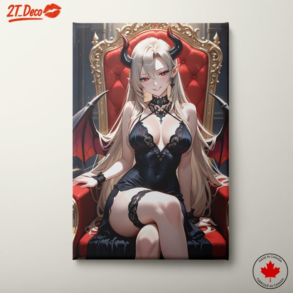 Captivating Anime Devil Character Art