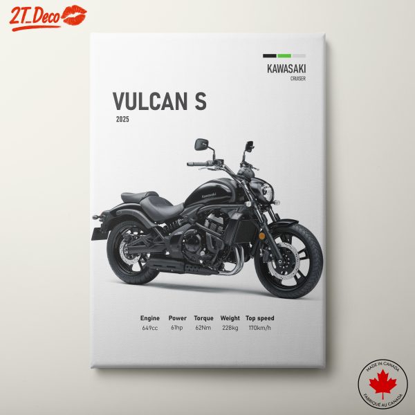 Kawasaki Vulcan S Motorcycle Art 2