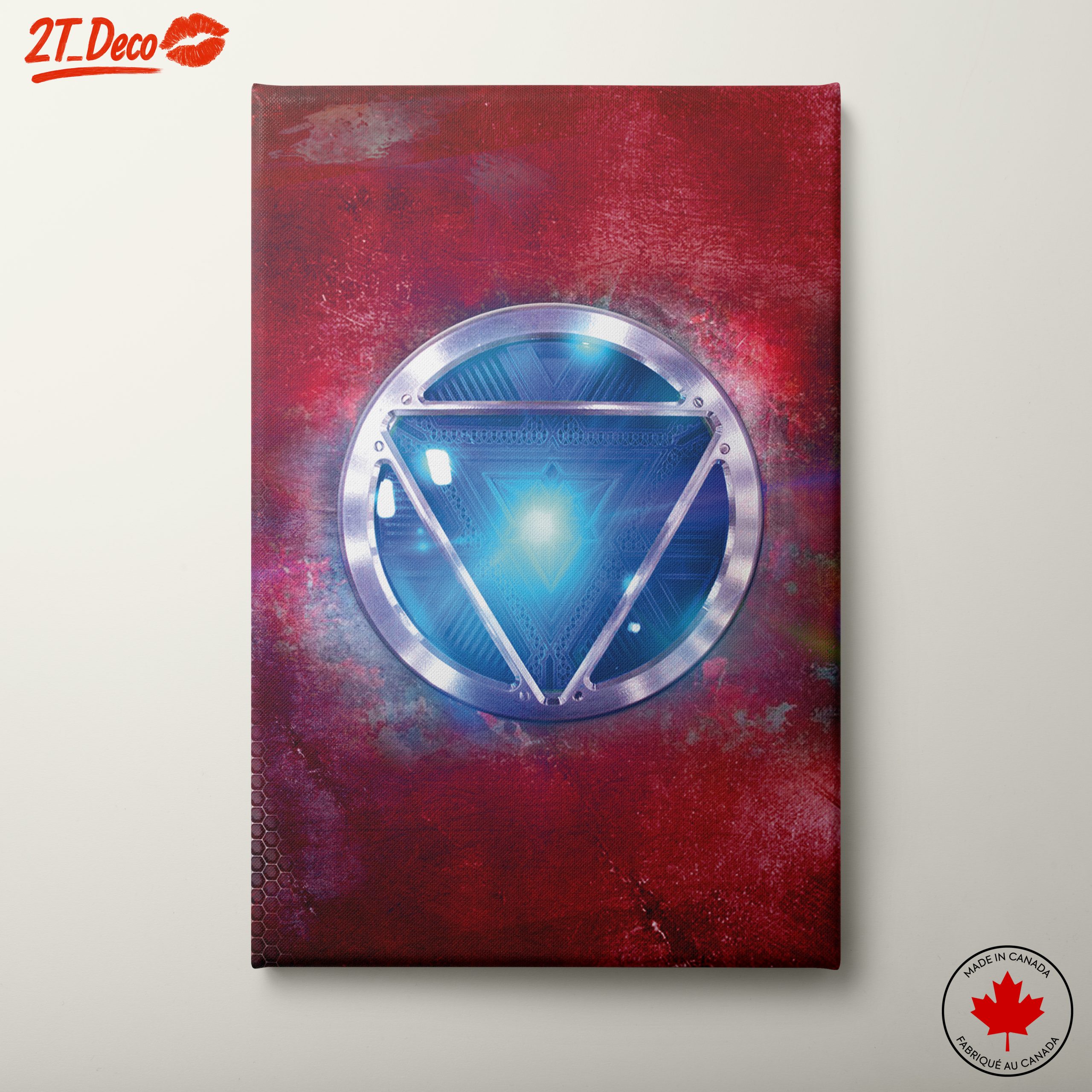 Iron Man Iconic Symbol Wall Art