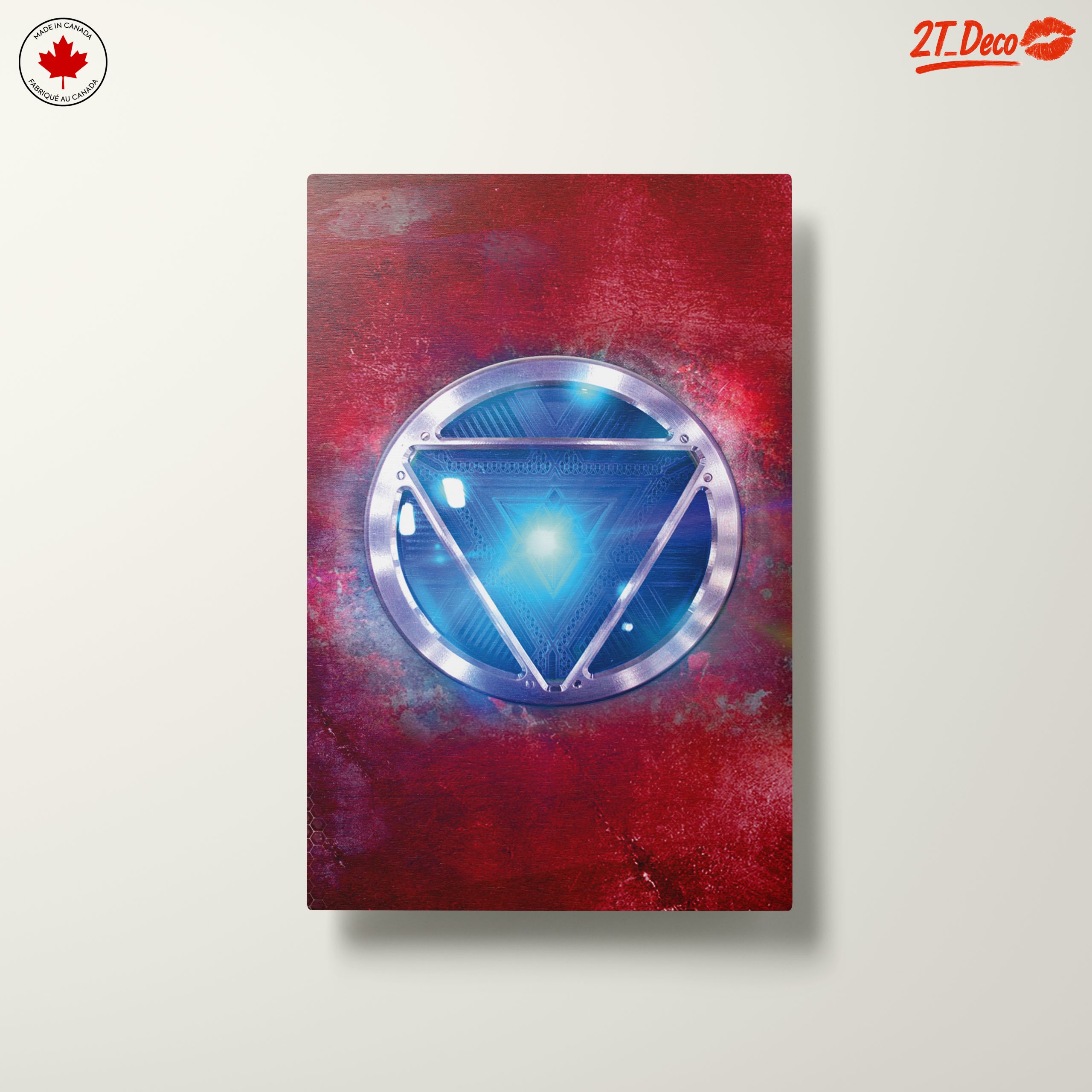 Iron Man Iconic Symbol Wall Art - Image 10