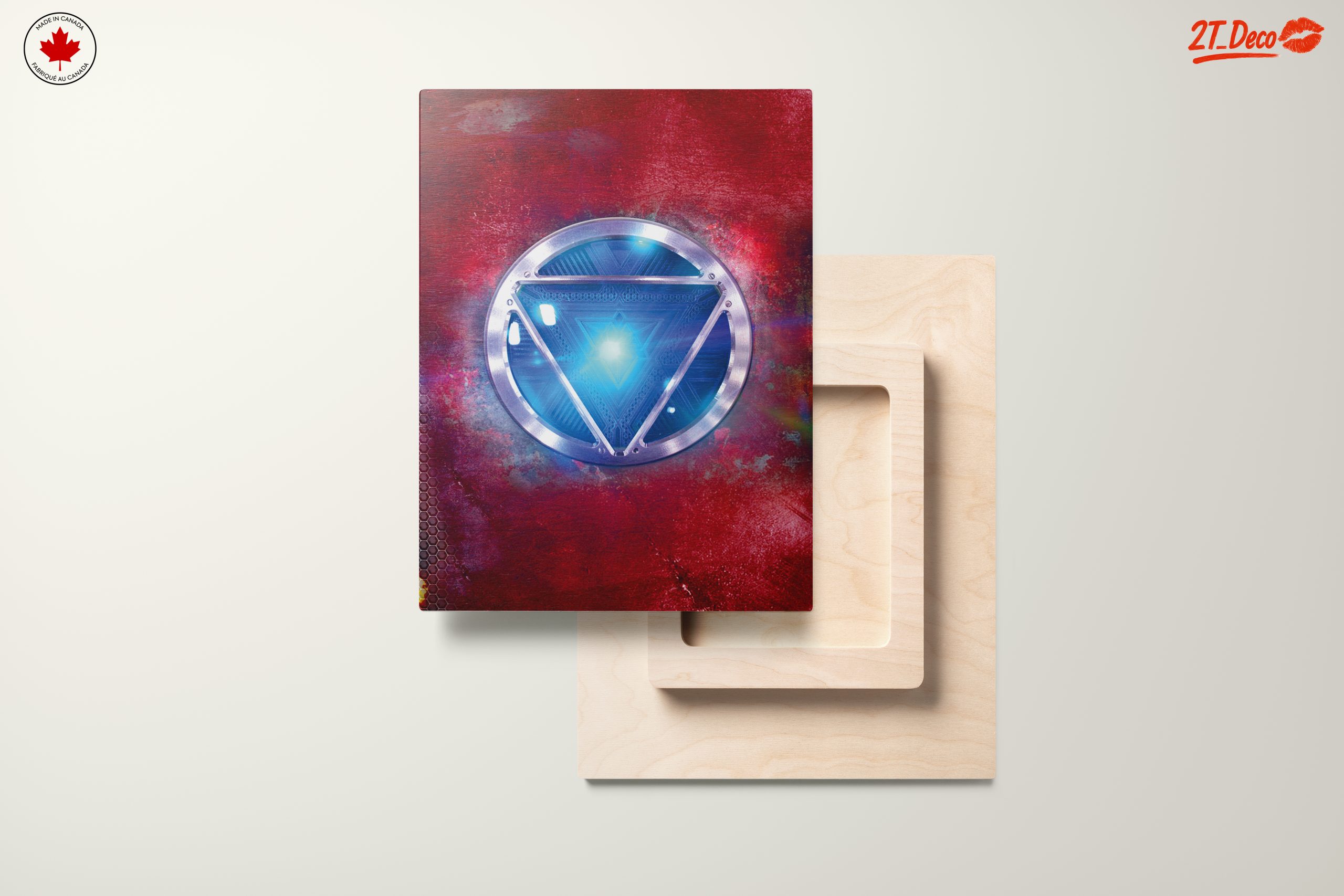 Iron Man Iconic Symbol Wall Art - Image 11