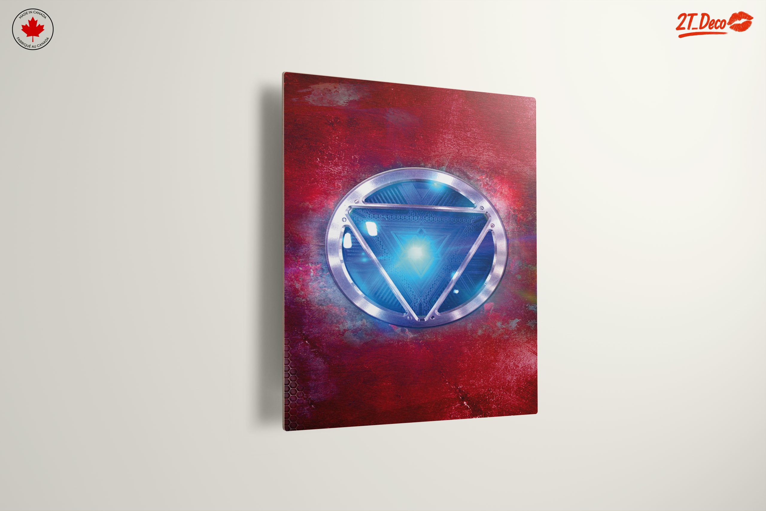 Iron Man Iconic Symbol Wall Art - Image 13