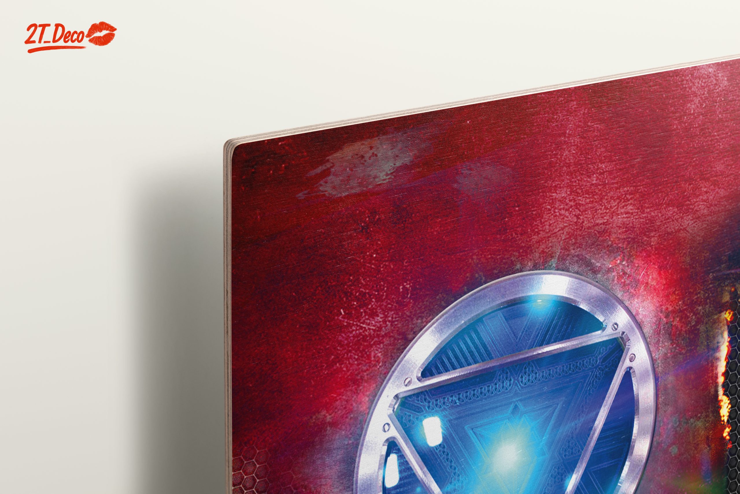 Iron Man Iconic Symbol Wall Art - Image 15