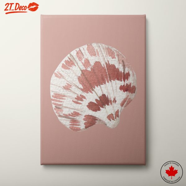 Elegant Coastal Shell Artwork