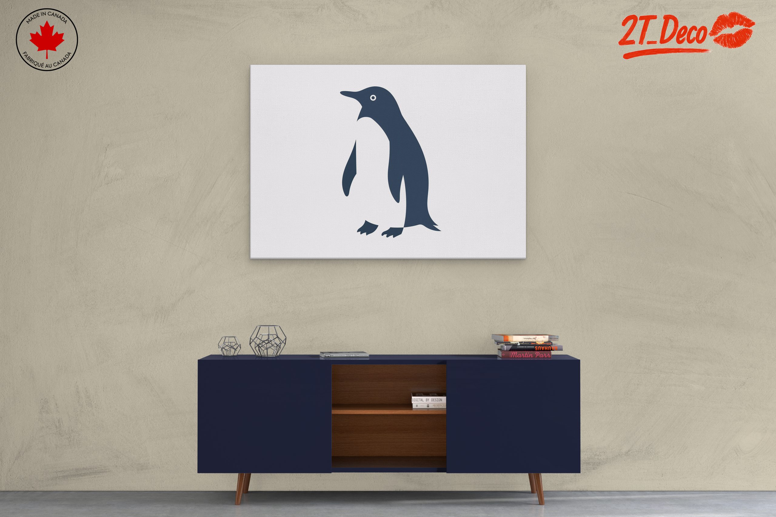 Stylized Penguin Art - Image 3