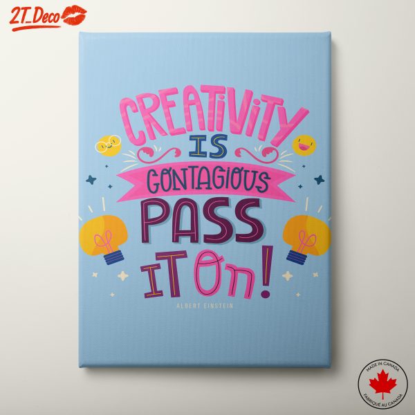 Creativity Is Contagious Pass It On