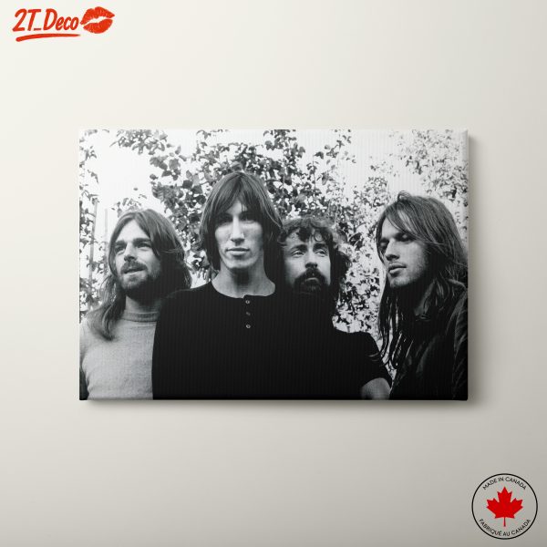 Pink Floyd Band Members Vintage Photograph