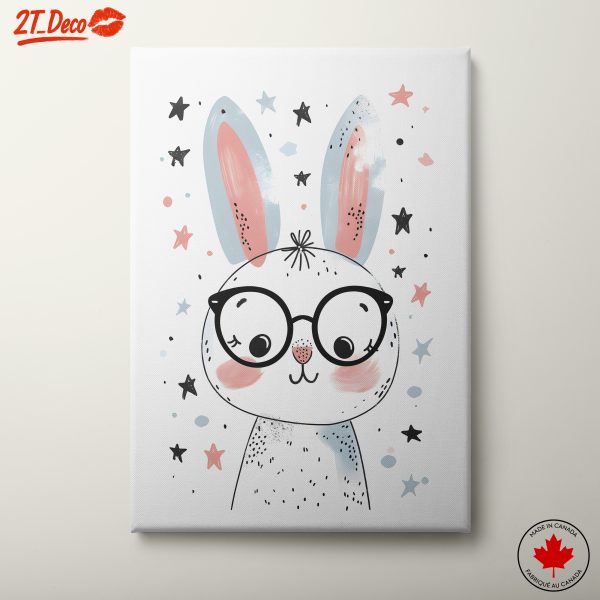 Whimsical Rabbit Character Art