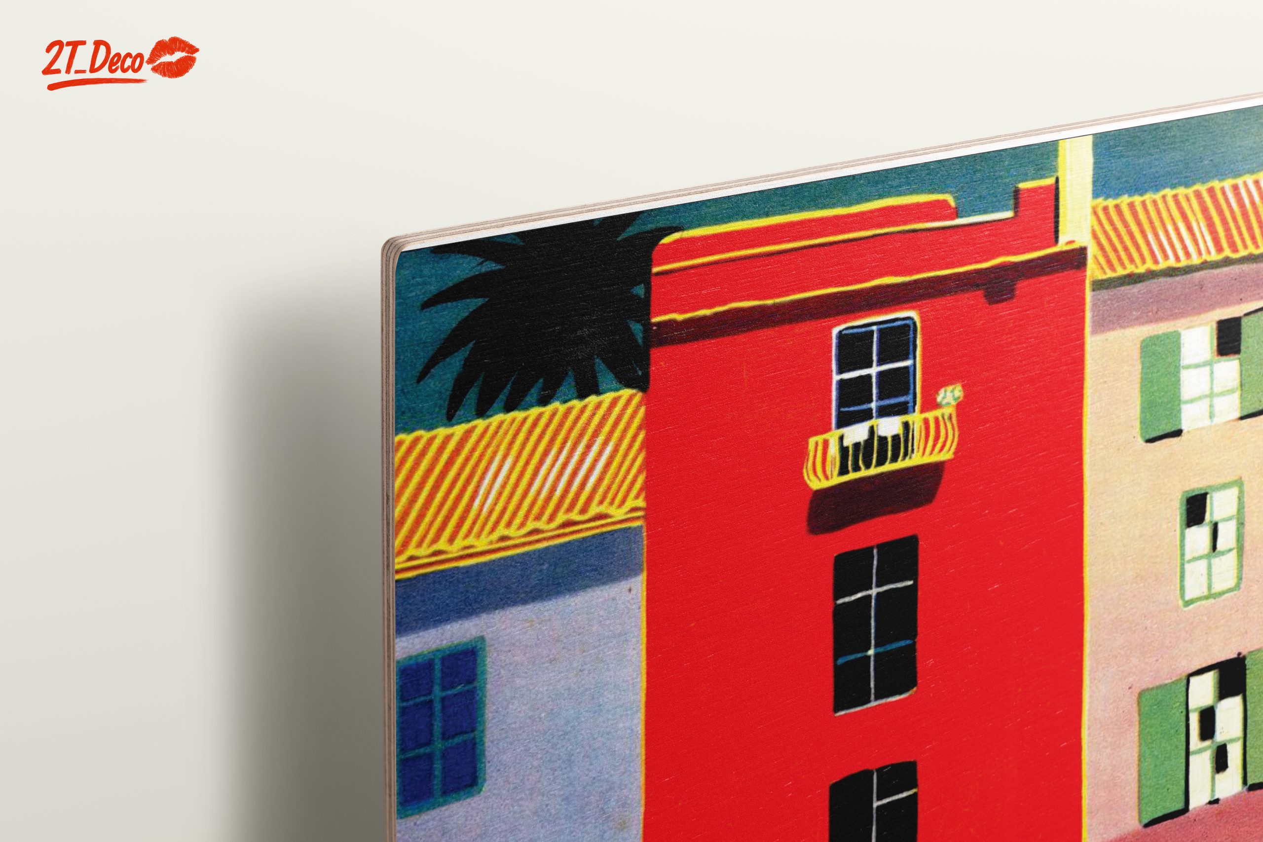 Colorful Portofino City Scene - Image 15