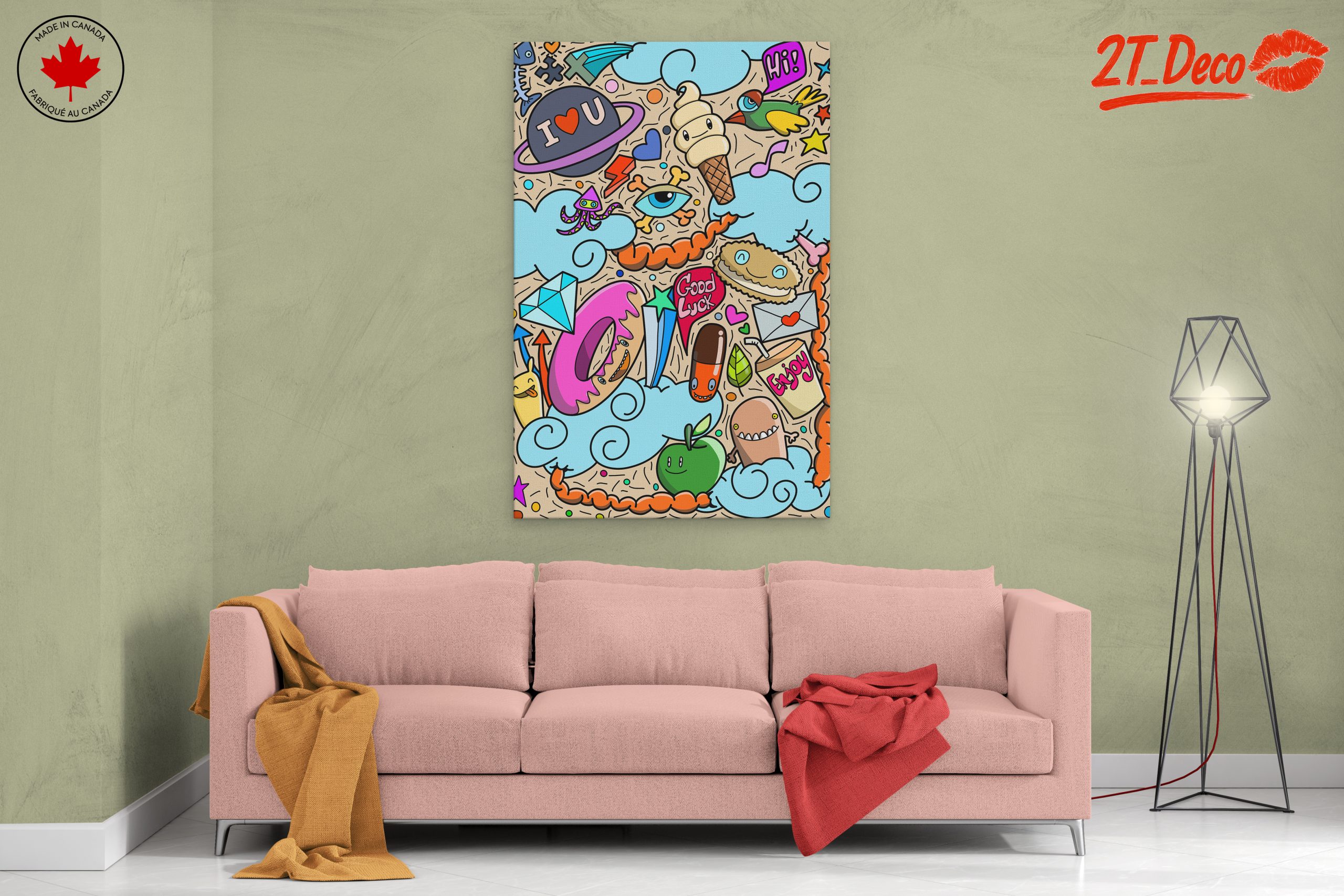 Colorful Playful Doodle Art Design - Image 2