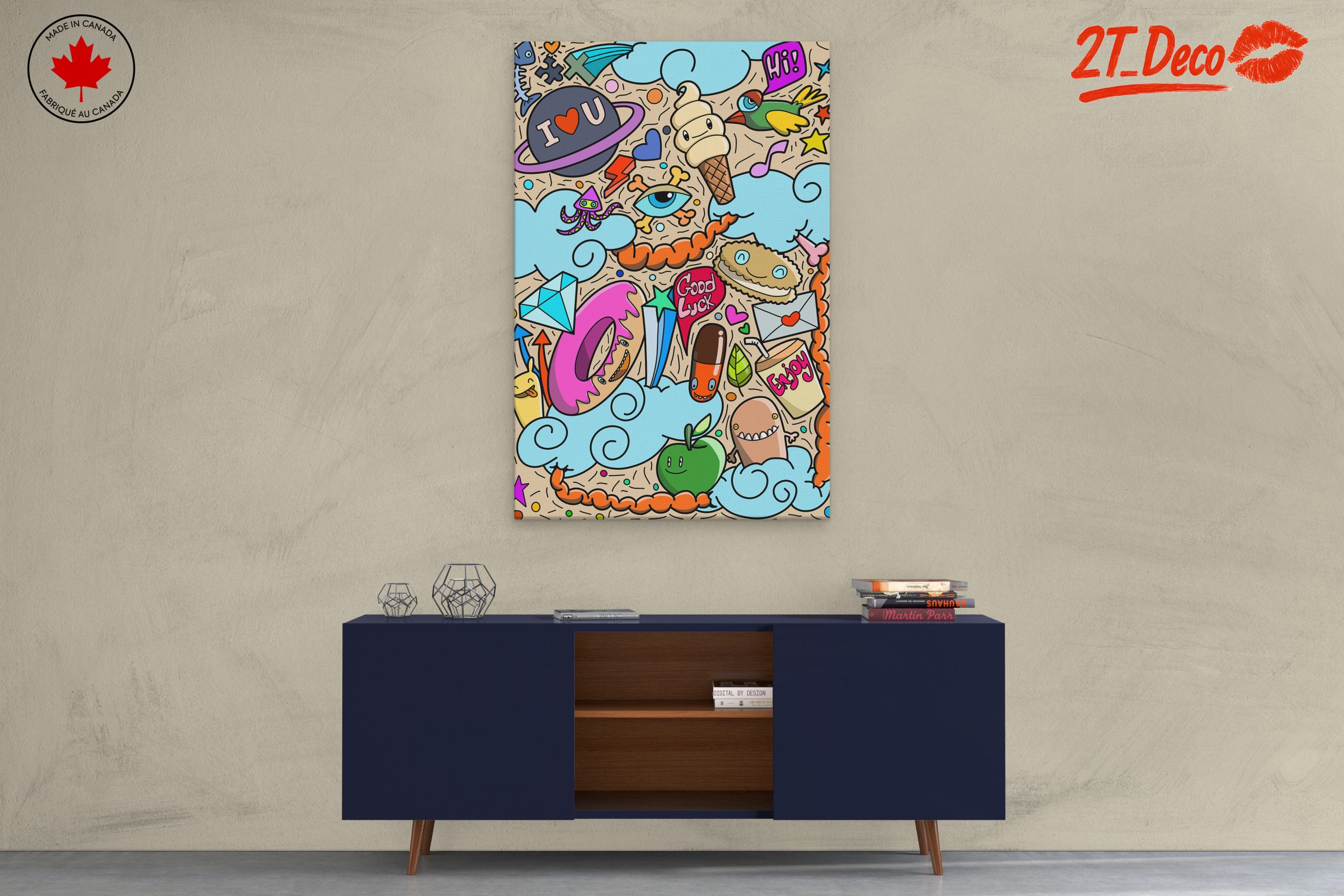 Colorful Playful Doodle Art Design - Image 3