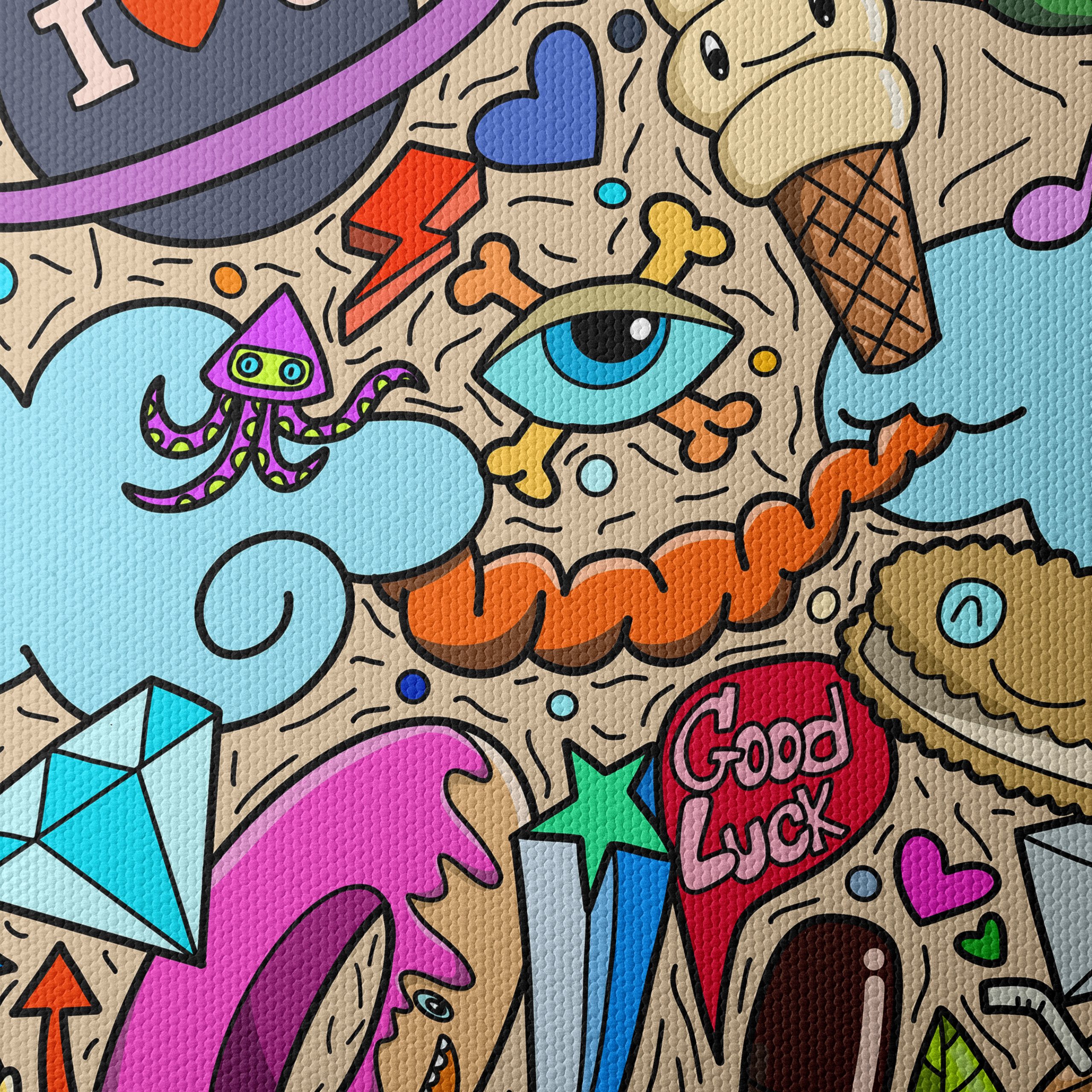 Colorful Playful Doodle Art Design - Image 4