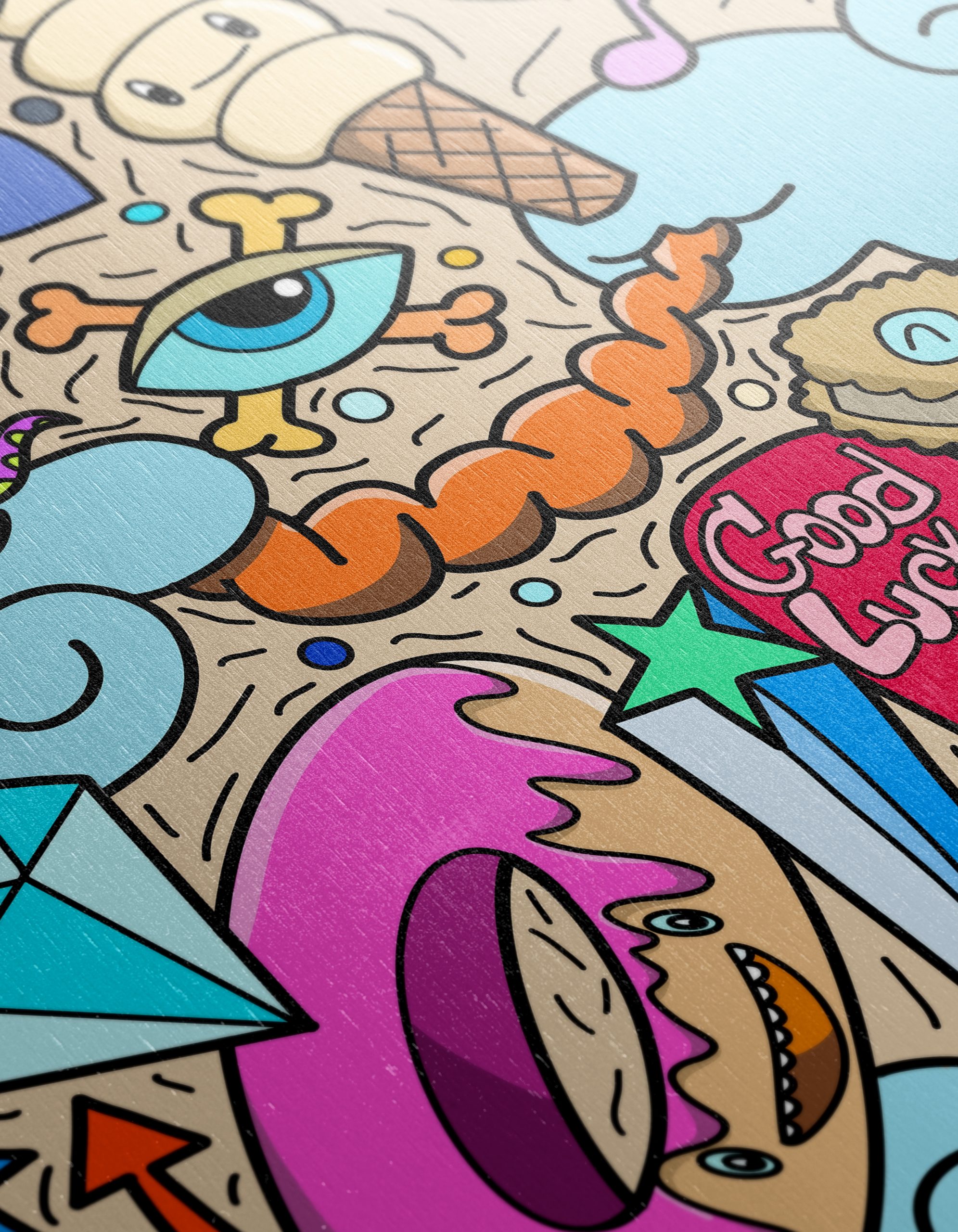 Colorful Playful Doodle Art Design - Image 12