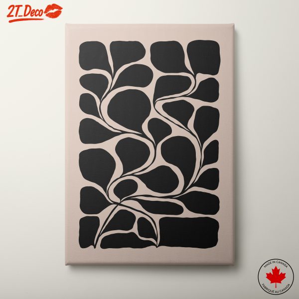 Modern Botanical Abstract Art Design