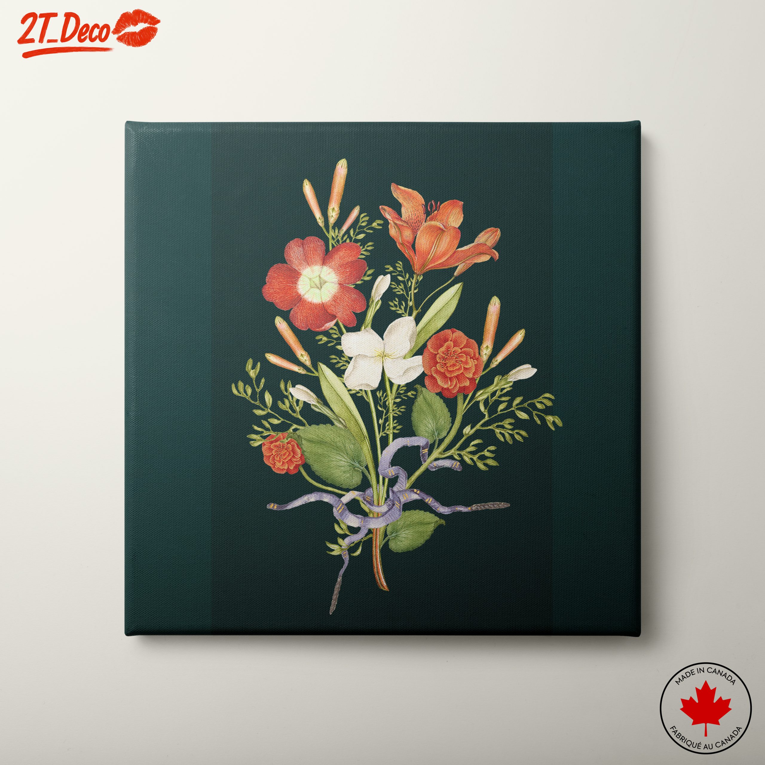 Beautiful Botanical Bouquet Art